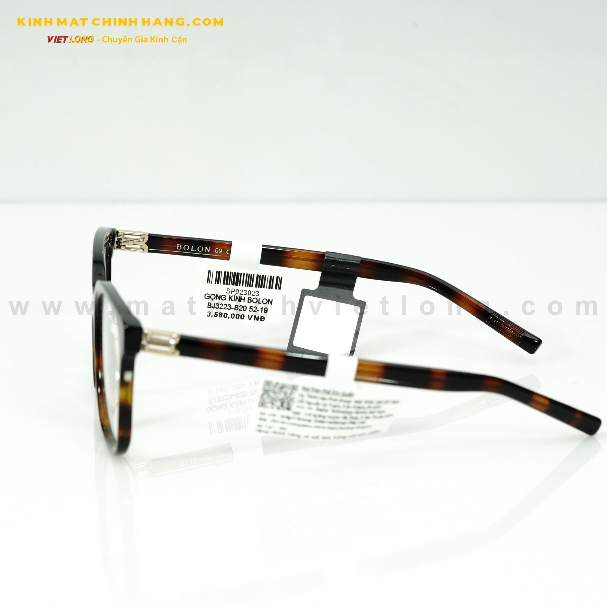  GỌNG KÍNH BOLON BJ3223-B20 52-19 