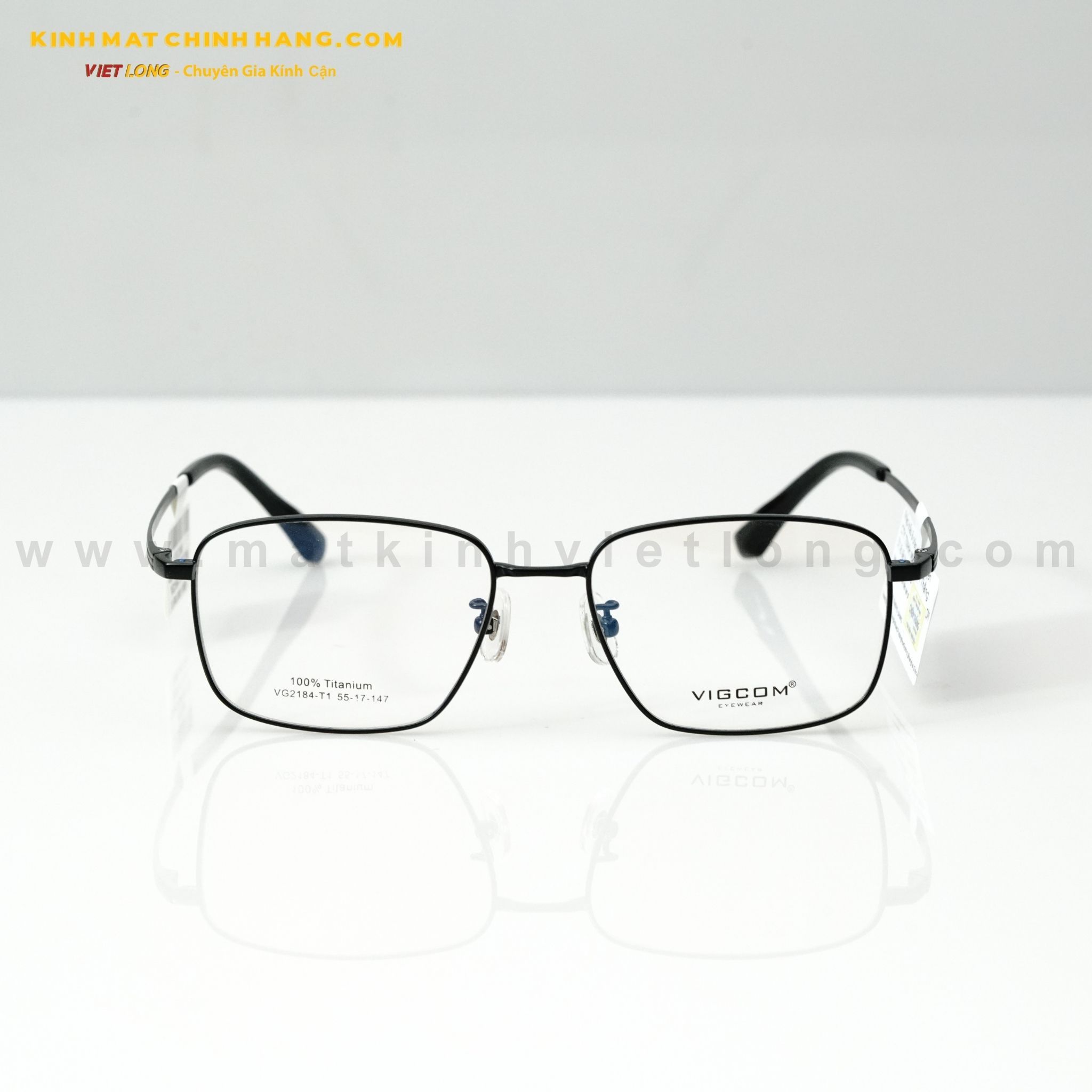  GỌNG KÍNH VIGCOM VG2184-T1 55-17 