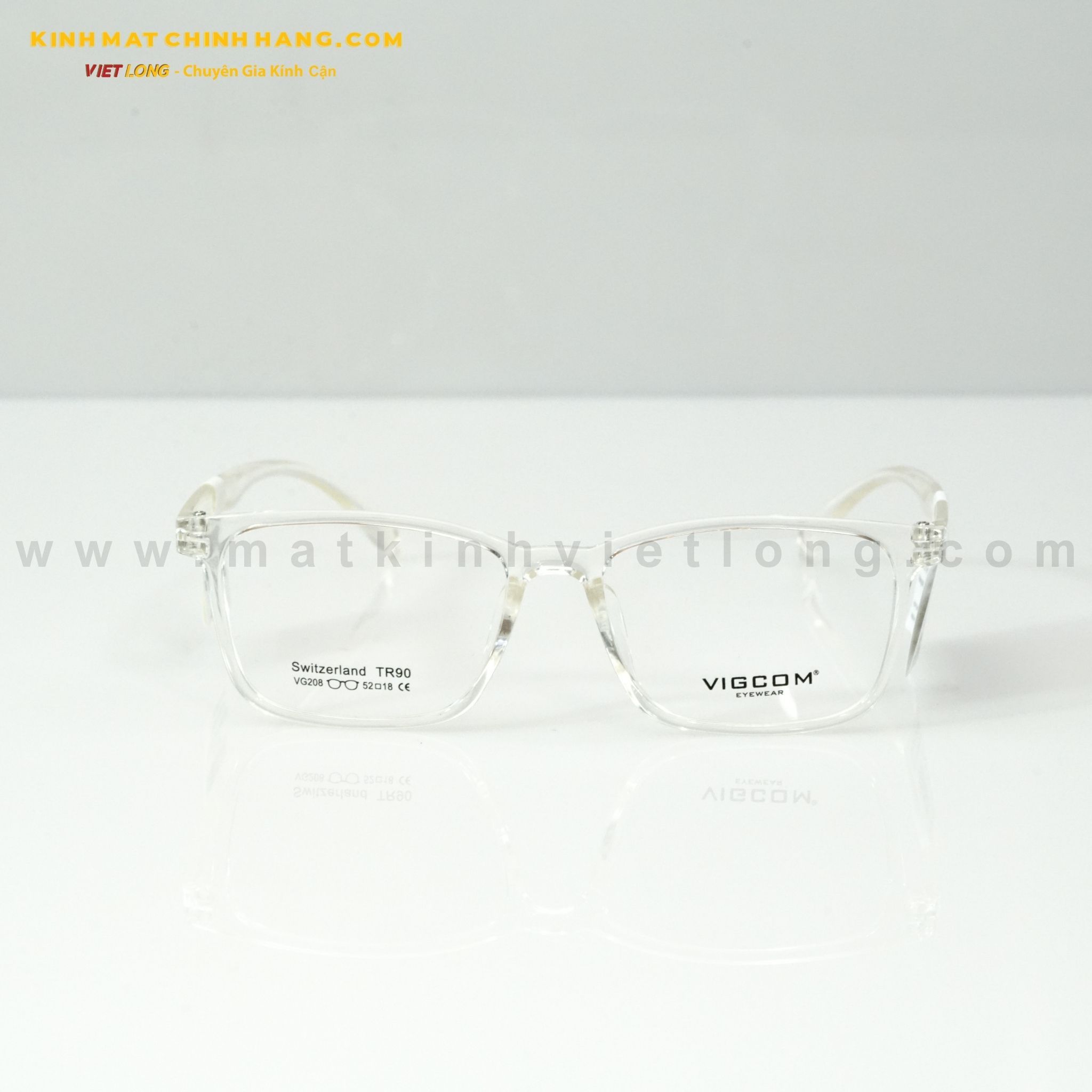  GỌNG KÍNH VIGCOM VG208-C6 52-18 