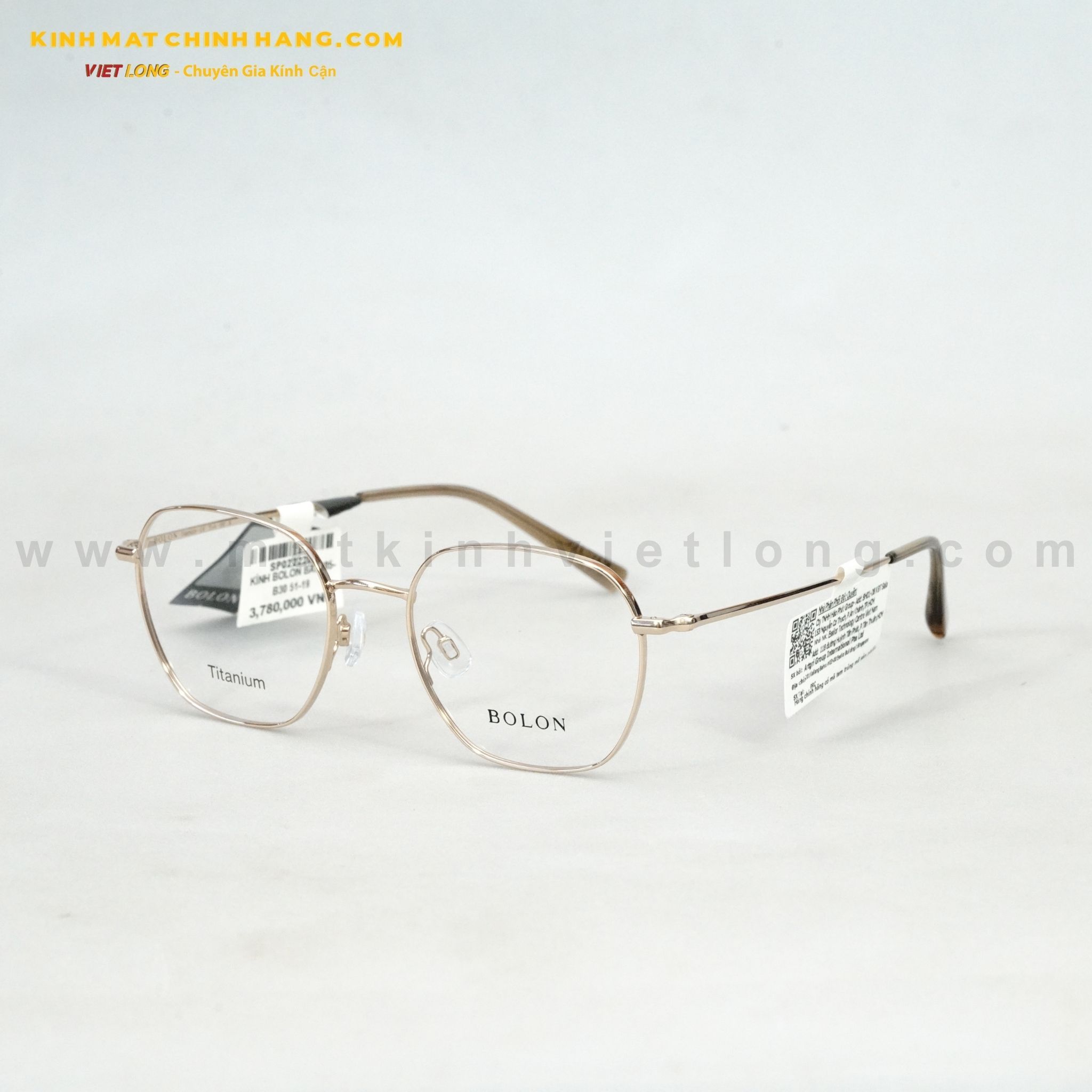  GỌNG KÍNH BOLON BA7005-B30 51-19 