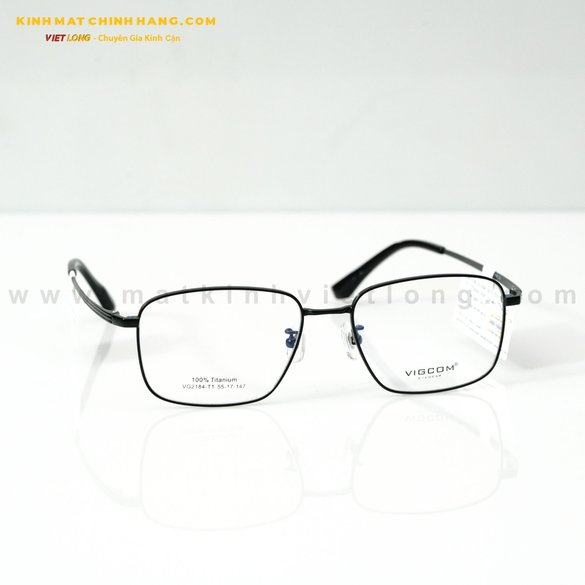  GỌNG KÍNH VIGCOM VG2184-T1 55-17 