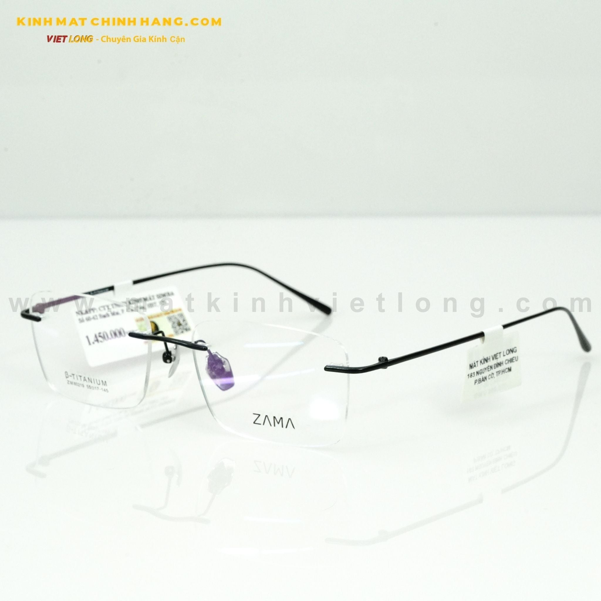  GỌNG KÍNH ZAMA 80219-C2 55-17 