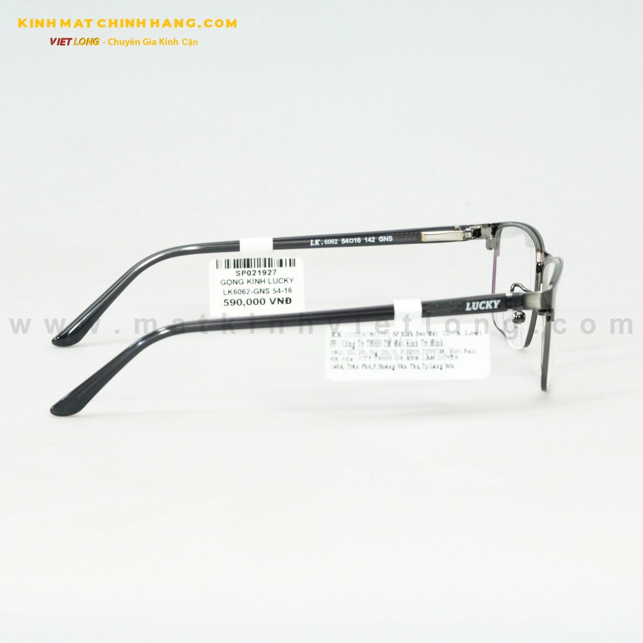  GỌNG KÍNH LUCKY LK6062-GNS 54-16 