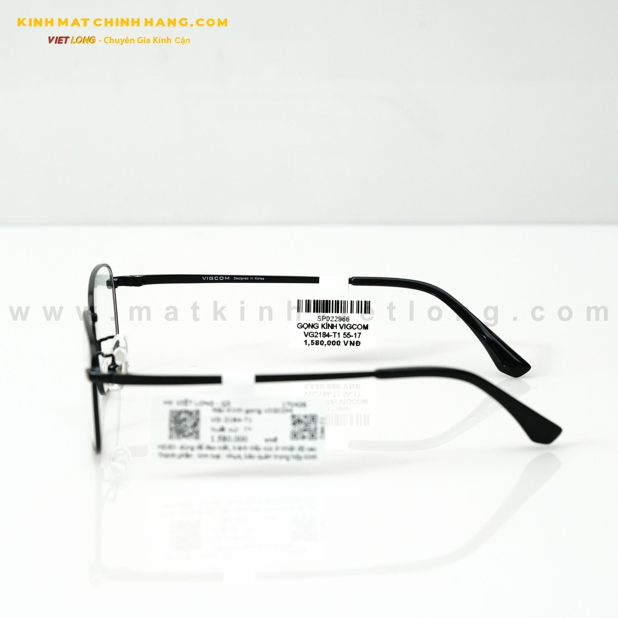  GỌNG KÍNH VIGCOM VG2184-T1 55-17 