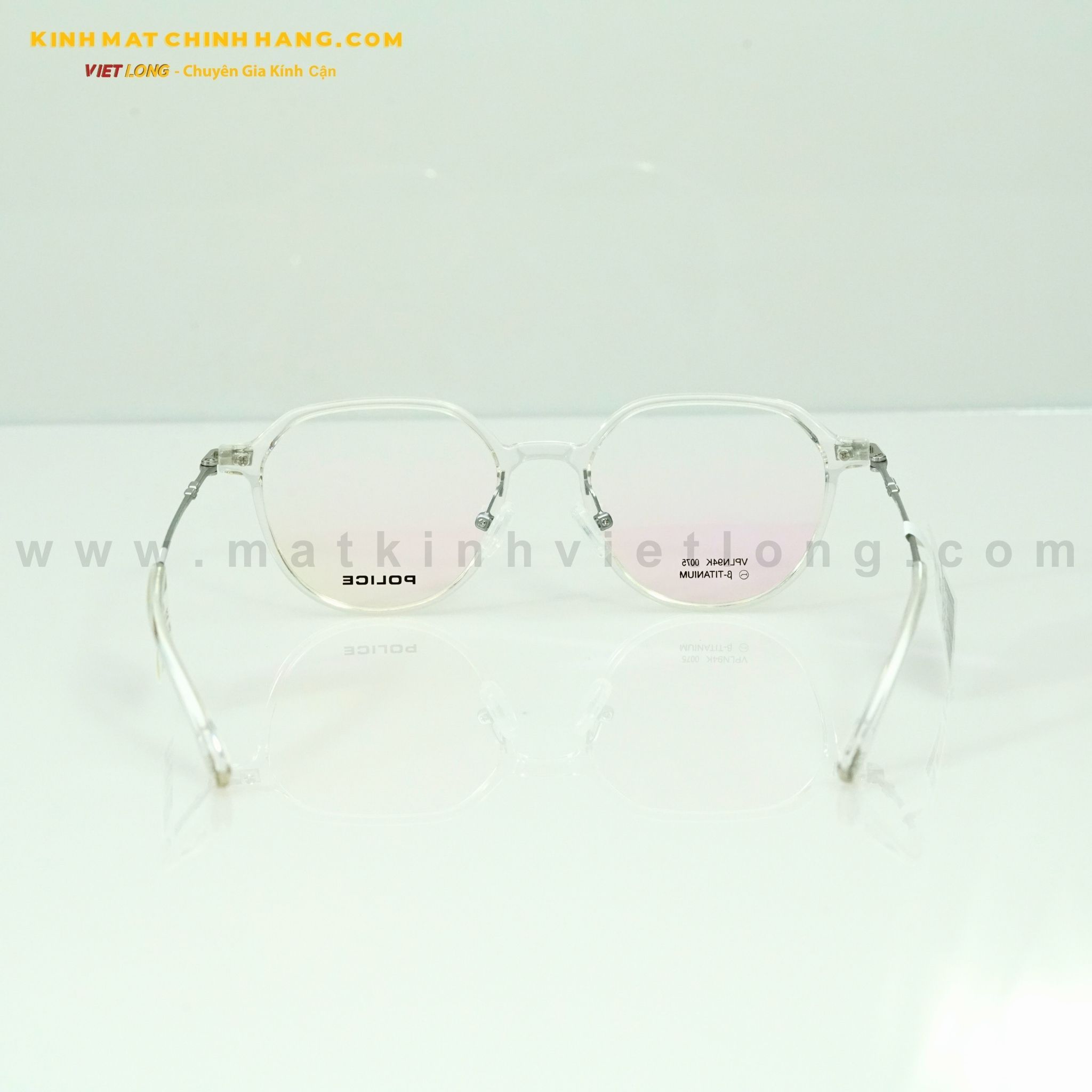  GỌNG KÍNH POLICE VPLN94K-0075 52-19 