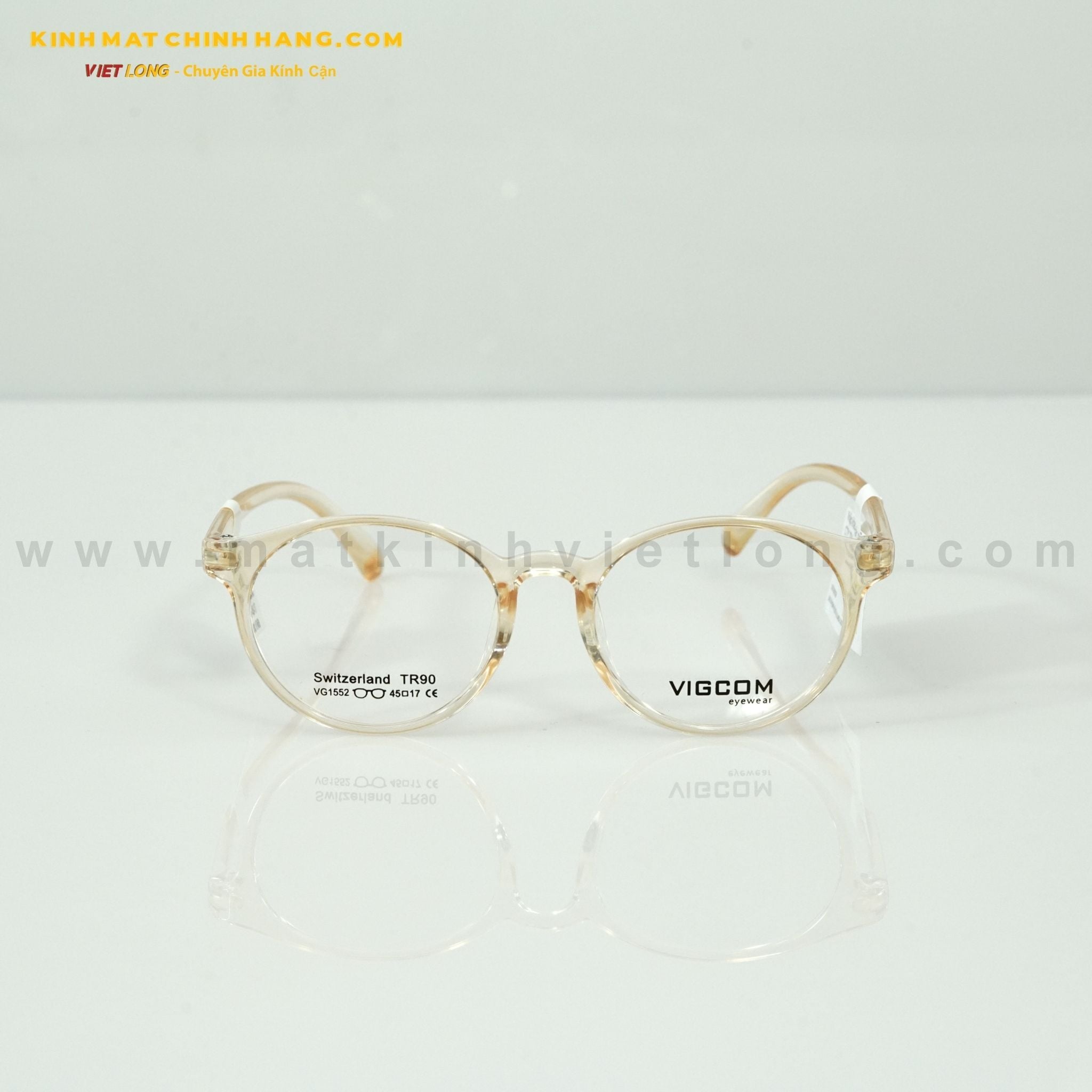  GỌNG KÍNH VIGCOM VG1552-K8 45-17 