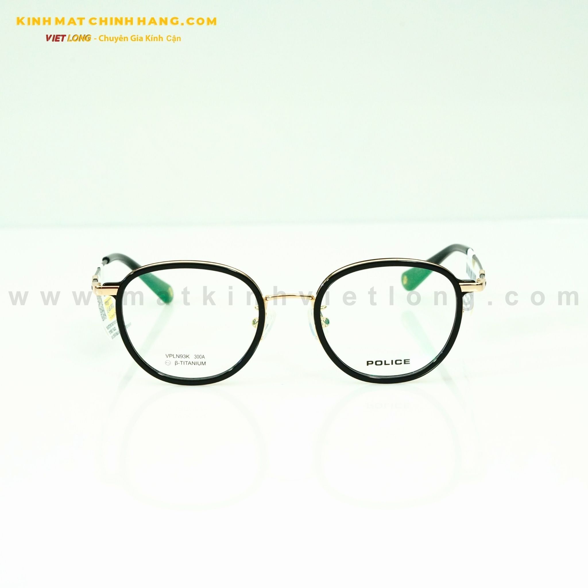  GỌNG KÍNH POLICE VPLN93K-300A 50-21 