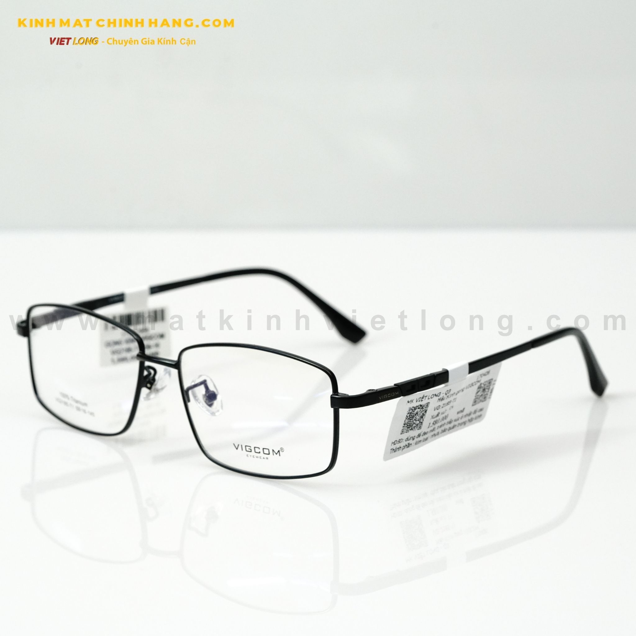  GỌNG KÍNH VIGCOM VG2185-T1 59-16 