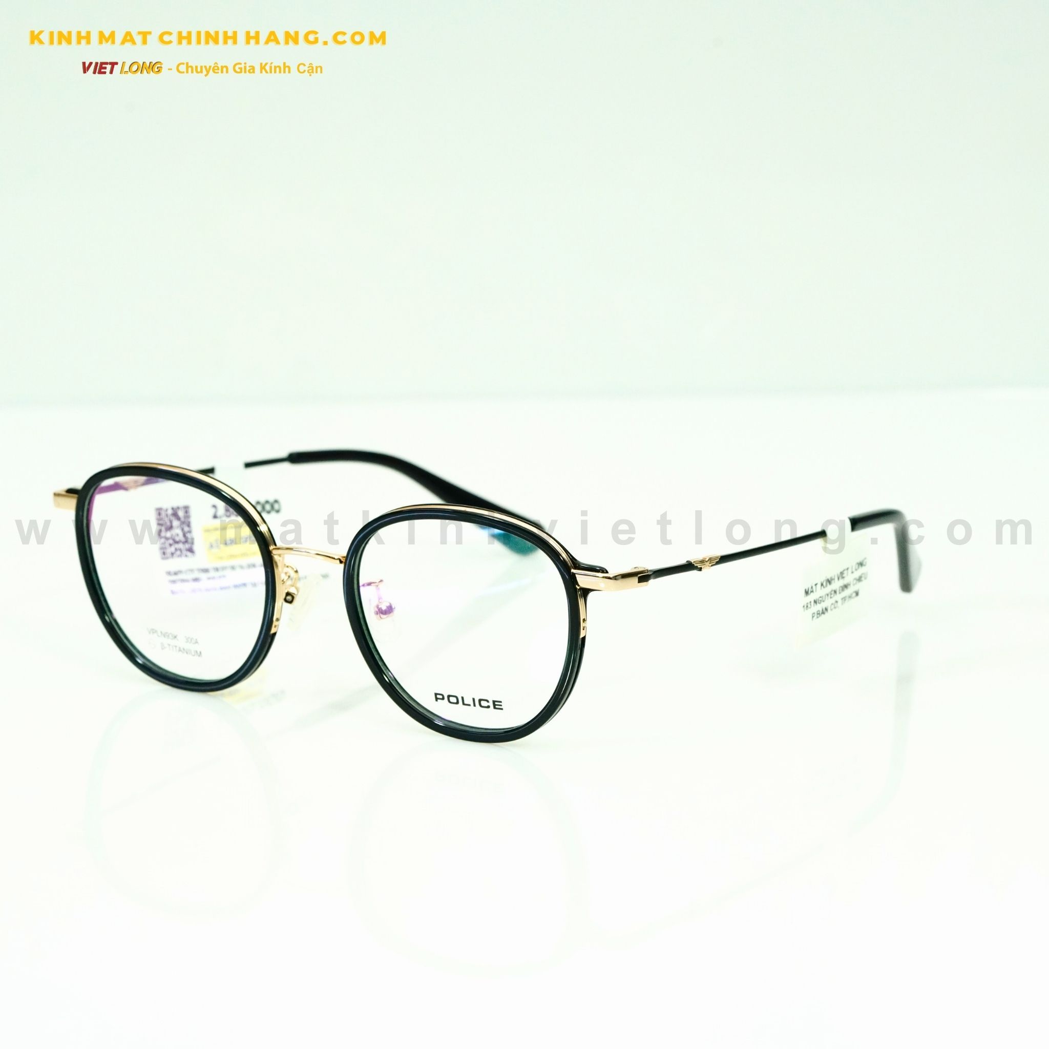  GỌNG KÍNH POLICE VPLN93K-300A 50-21 