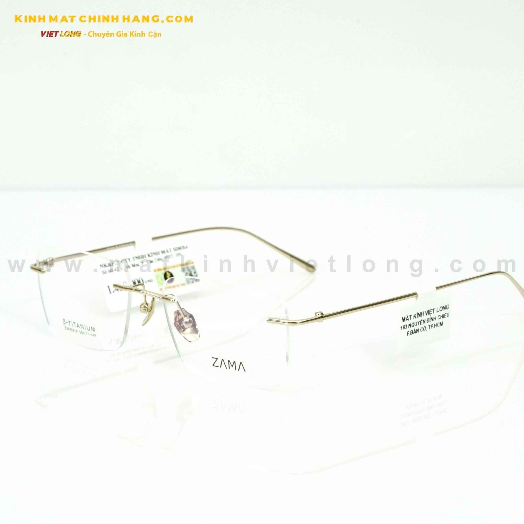  GỌNG KÍNH ZAMA 80219-C1 55-17 