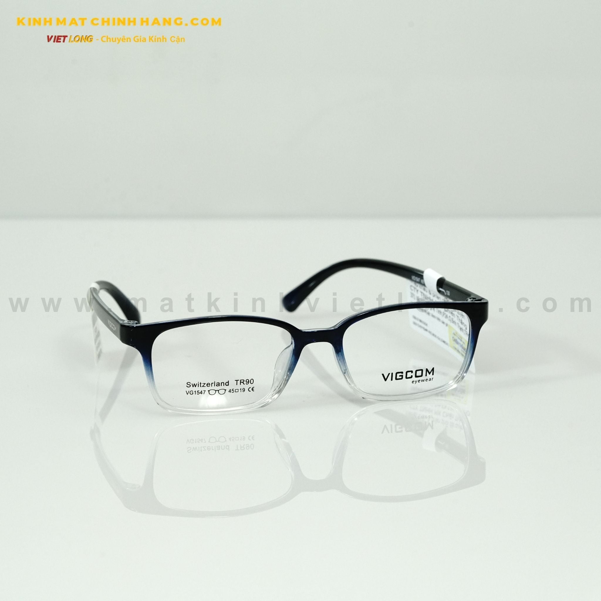  GỌNG KÍNH VIGCOM VG1547-K8 45-19 