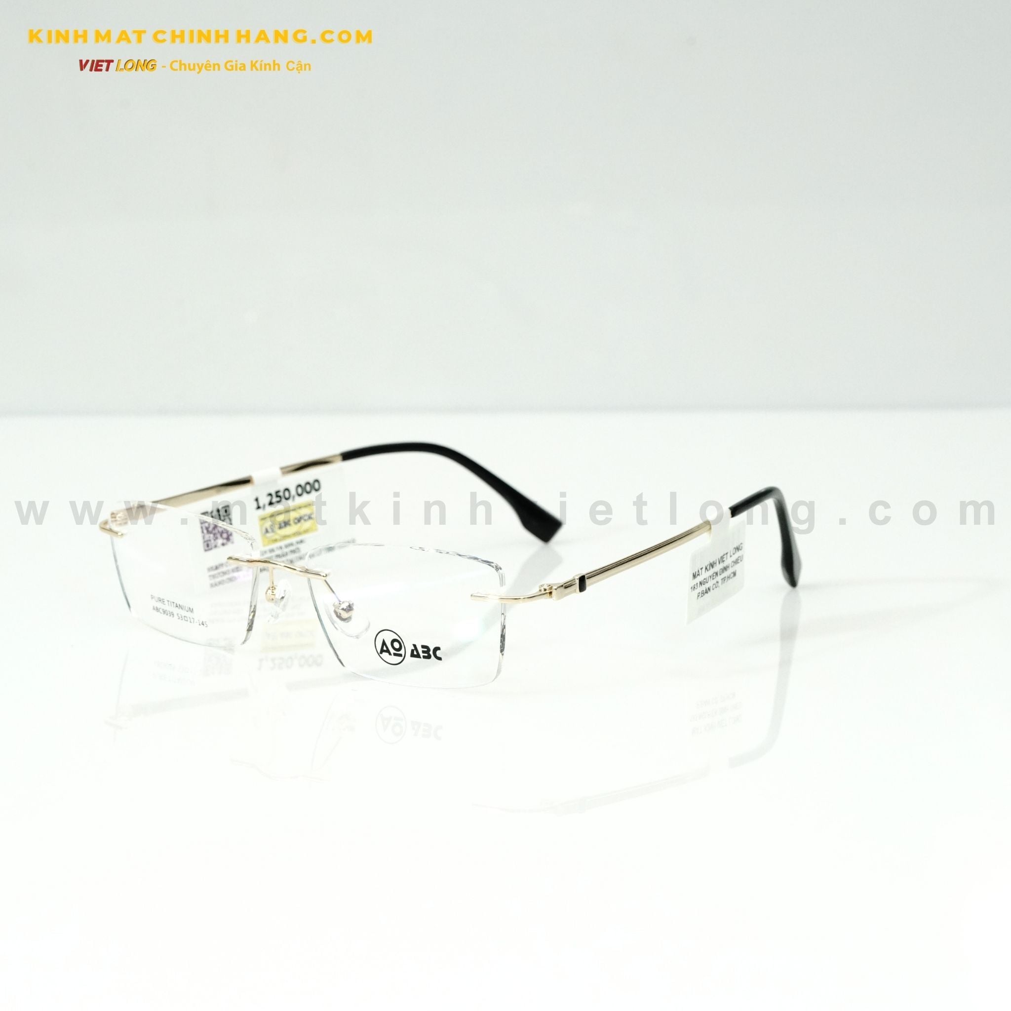  GỌNG KÍNH ABC ABC9039-C2 53-17 