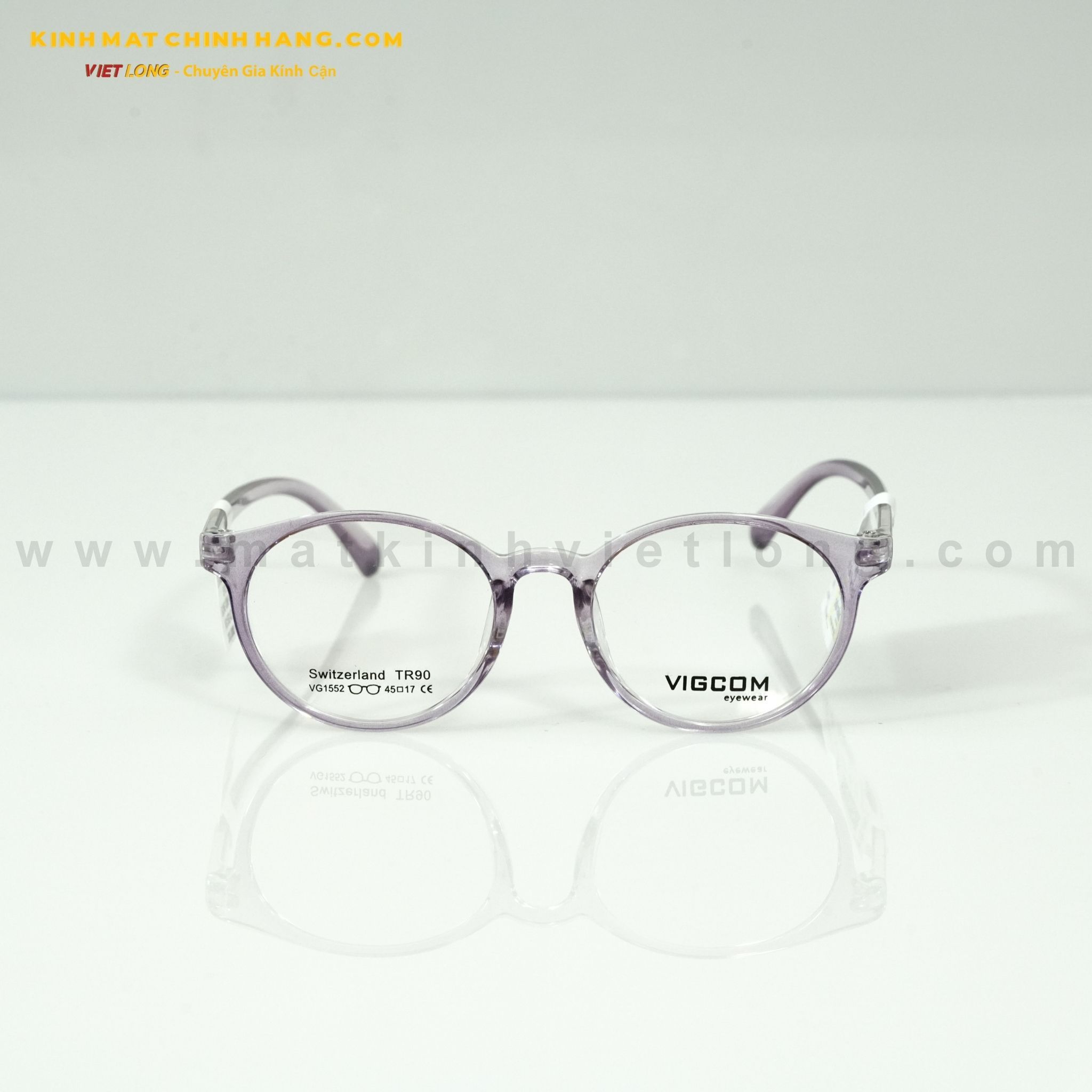  GỌNG KÍNH VIGCOM VG1552-K7 45-17 