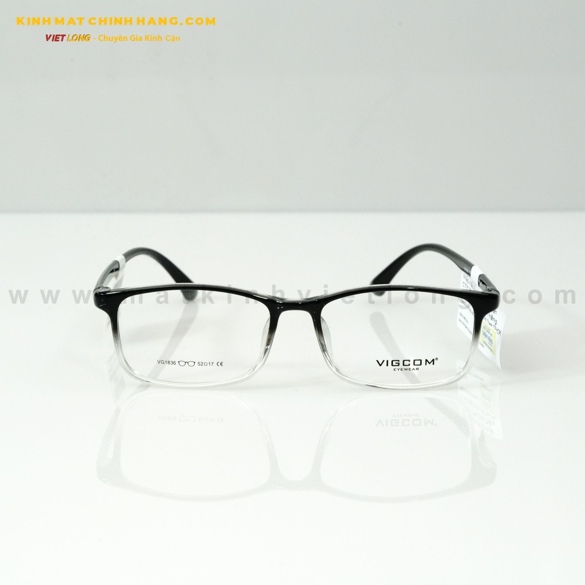  GỌNG KÍNH VIGCOM VG1836-C5 52-17 