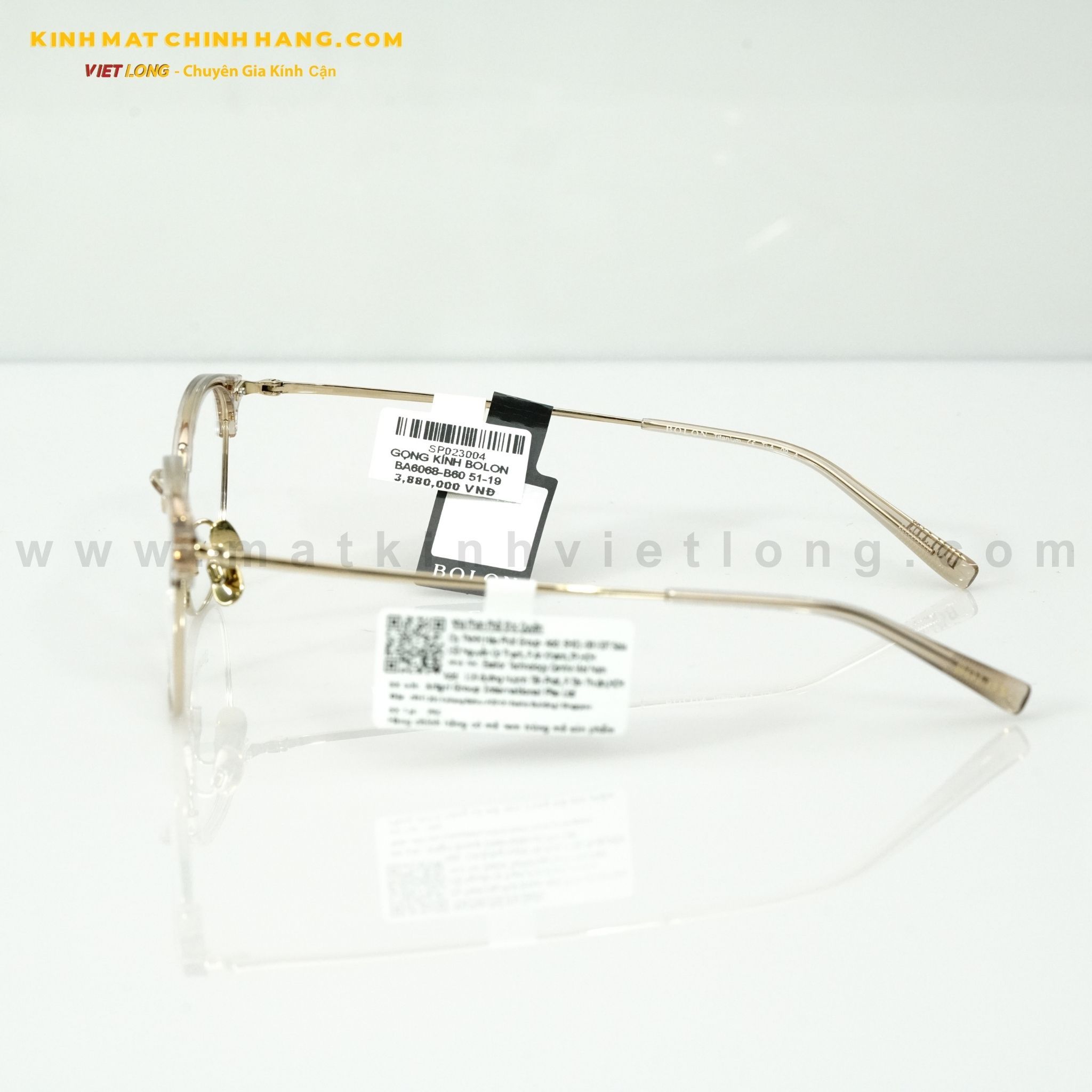  GỌNG KÍNH BOLON BA6068-B60 51-19 
