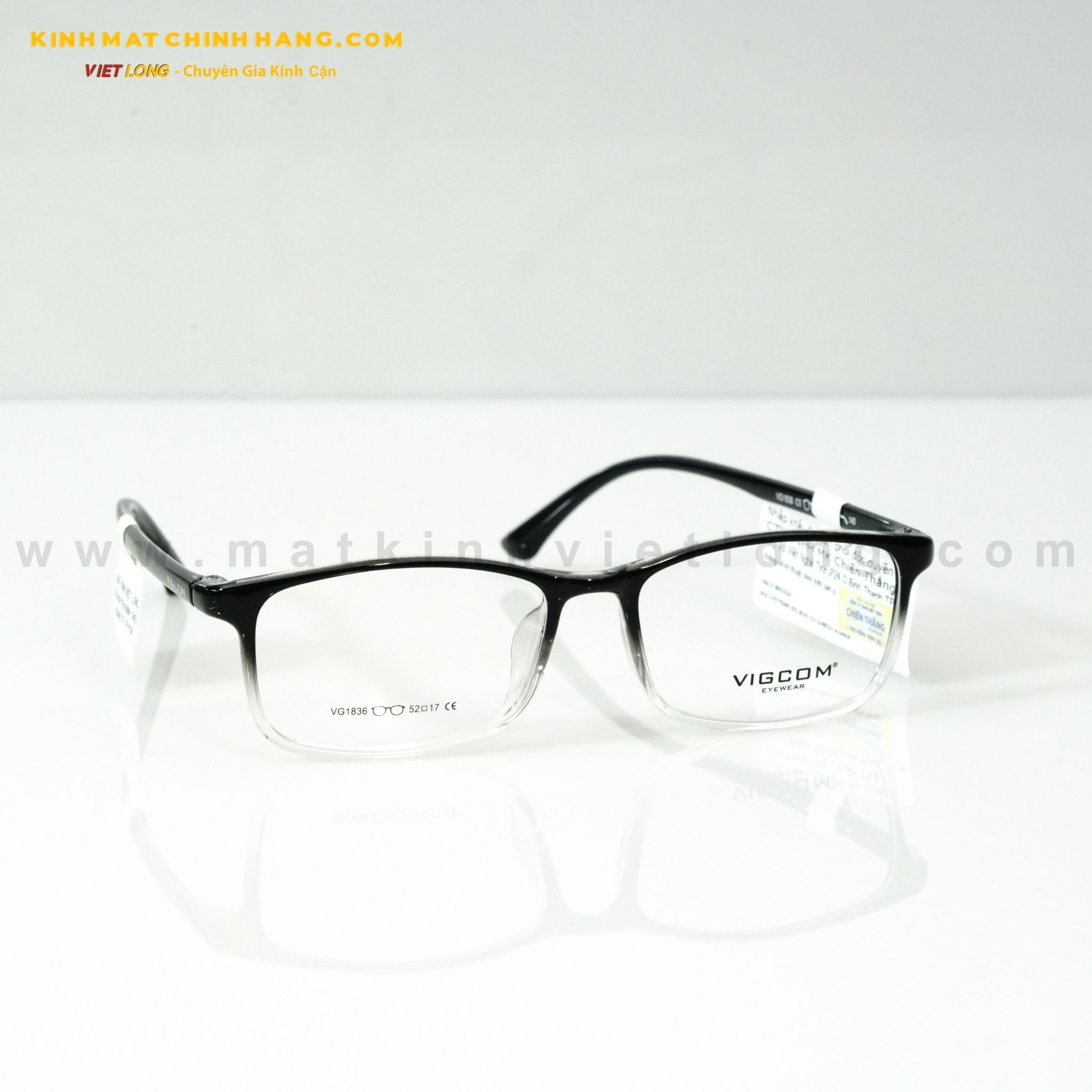  GỌNG KÍNH VIGCOM VG1836-C5 52-17 