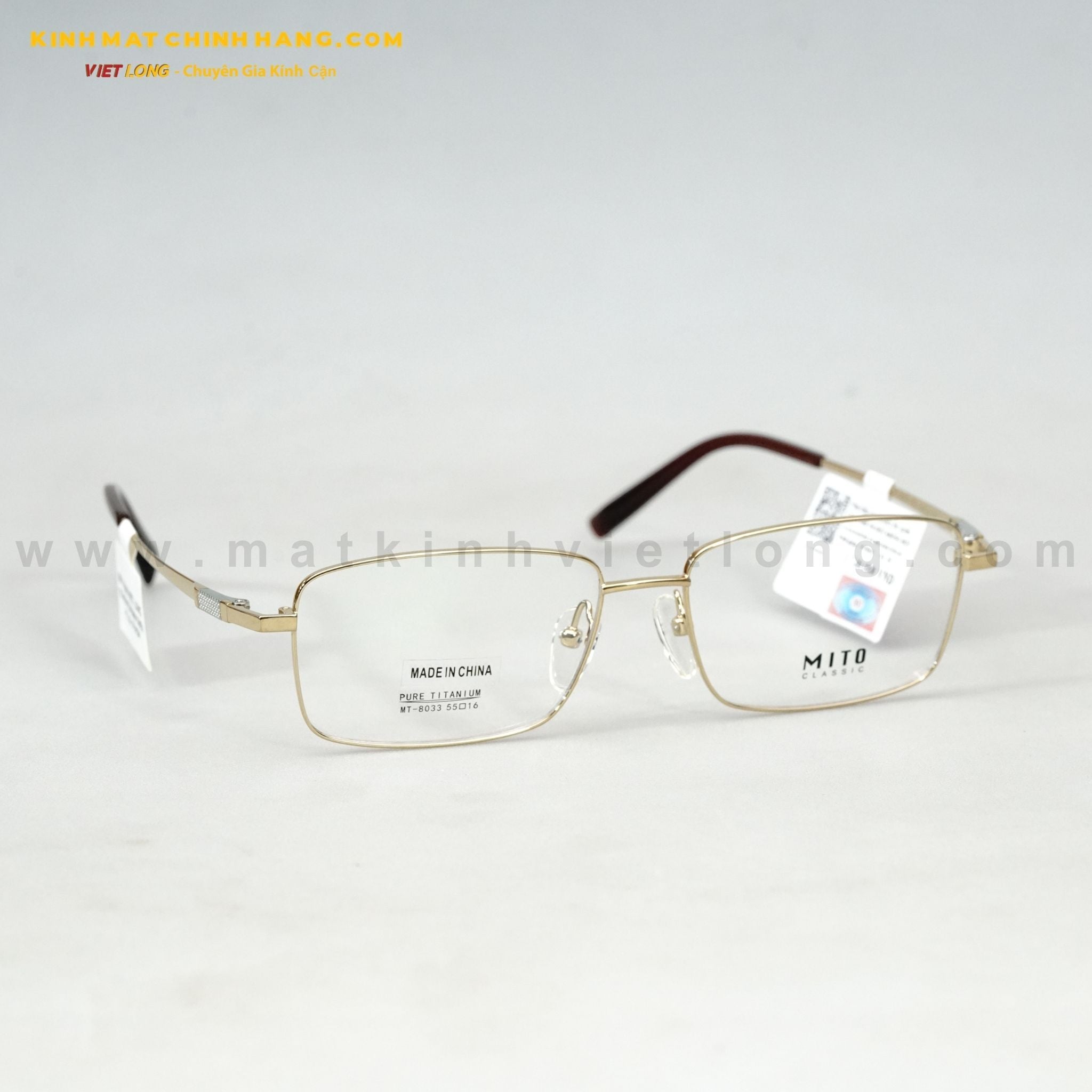  GỌNG KÍNH MITO MT8033-C01 55-16 