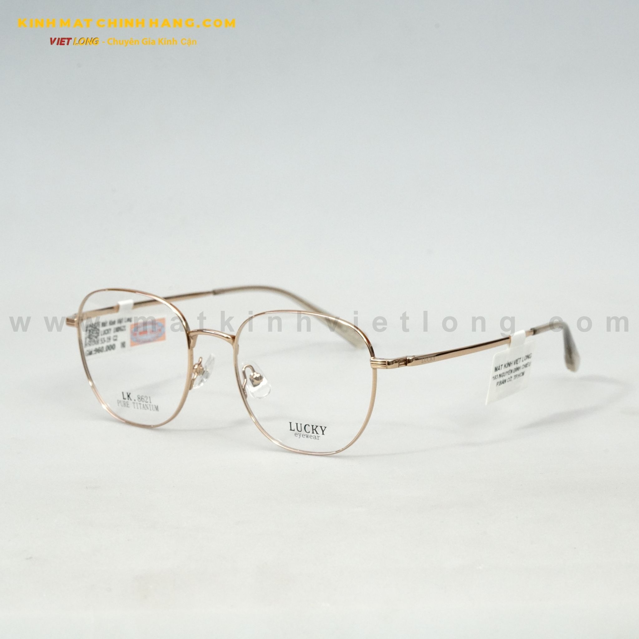  GỌNG KÍNH LUCKY LK8621-C2 53-19 