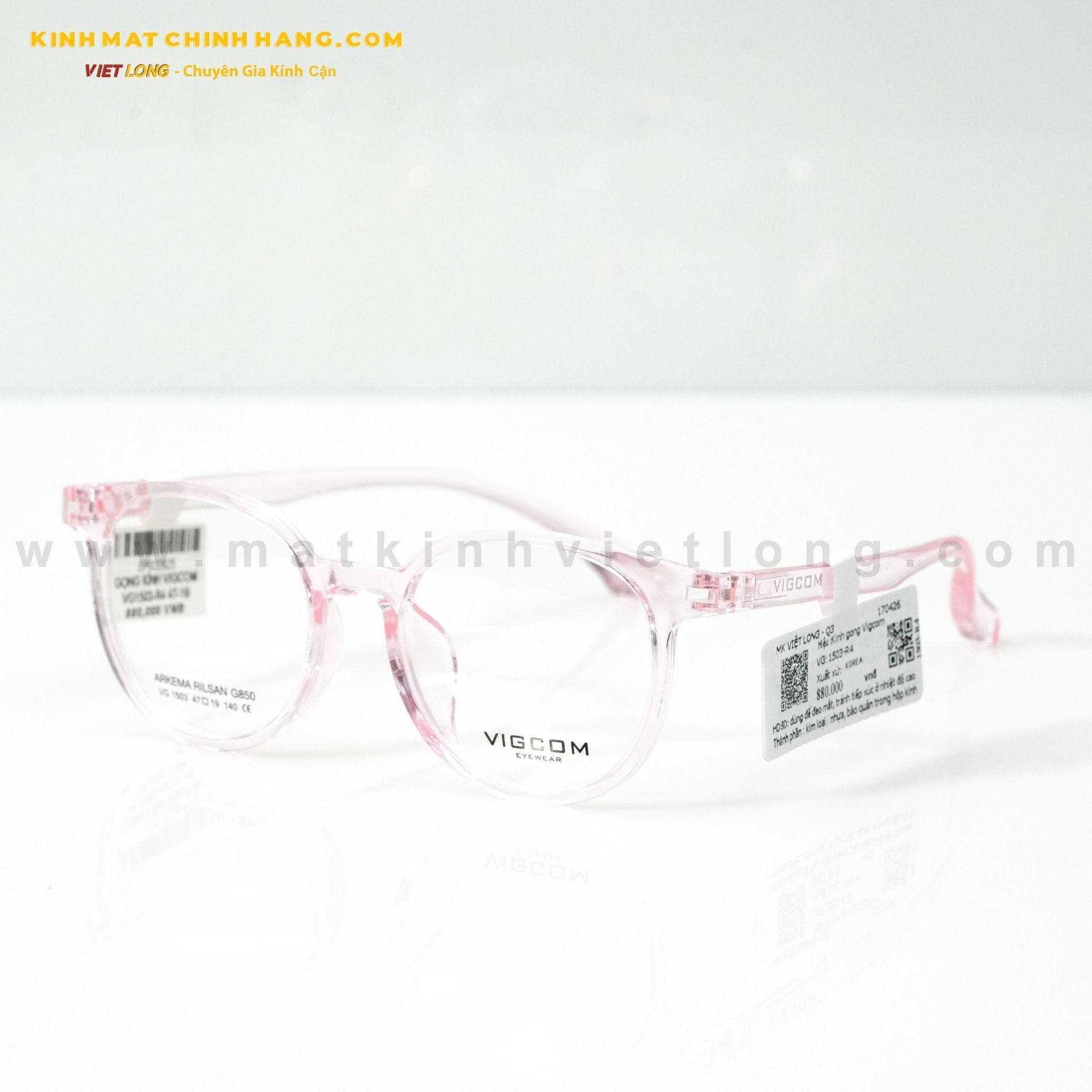  GỌNG KÍNH VIGCOM VG1503-R4 47-19 