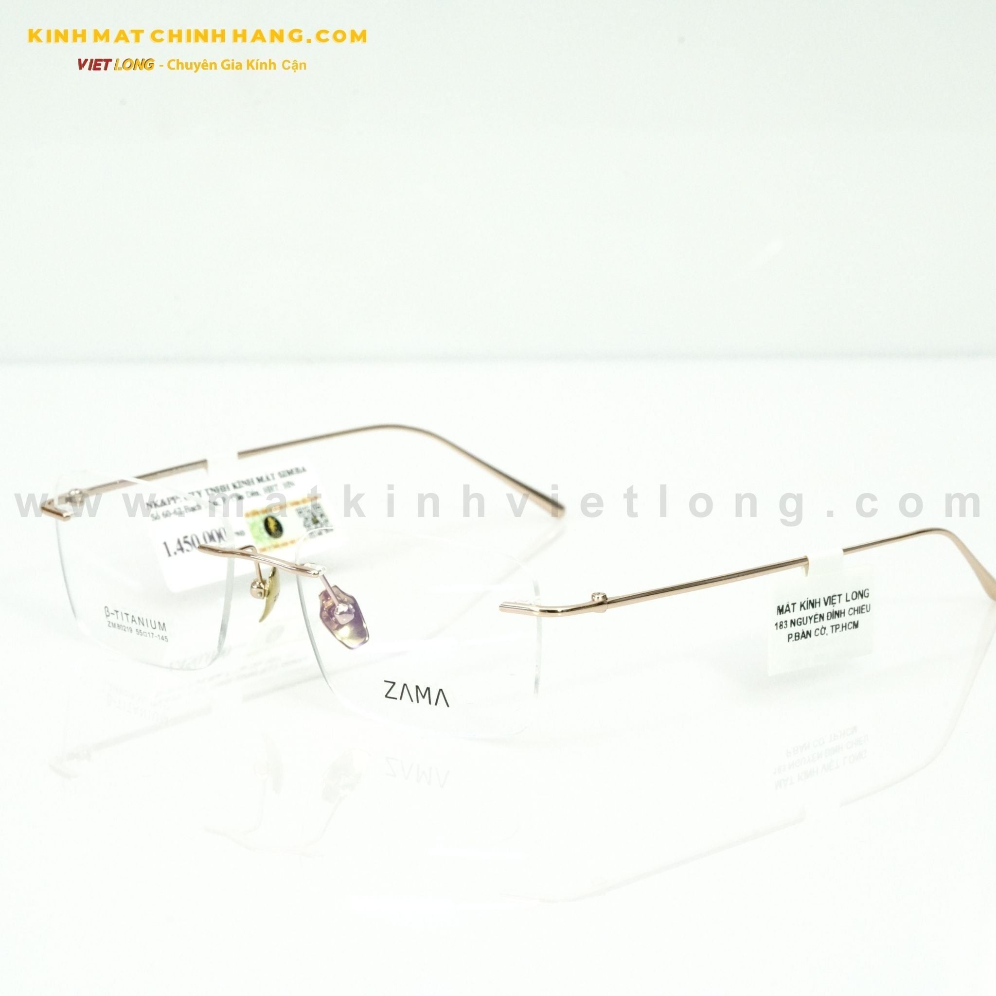  GỌNG KÍNH ZAMA 80219-C5 55-17 