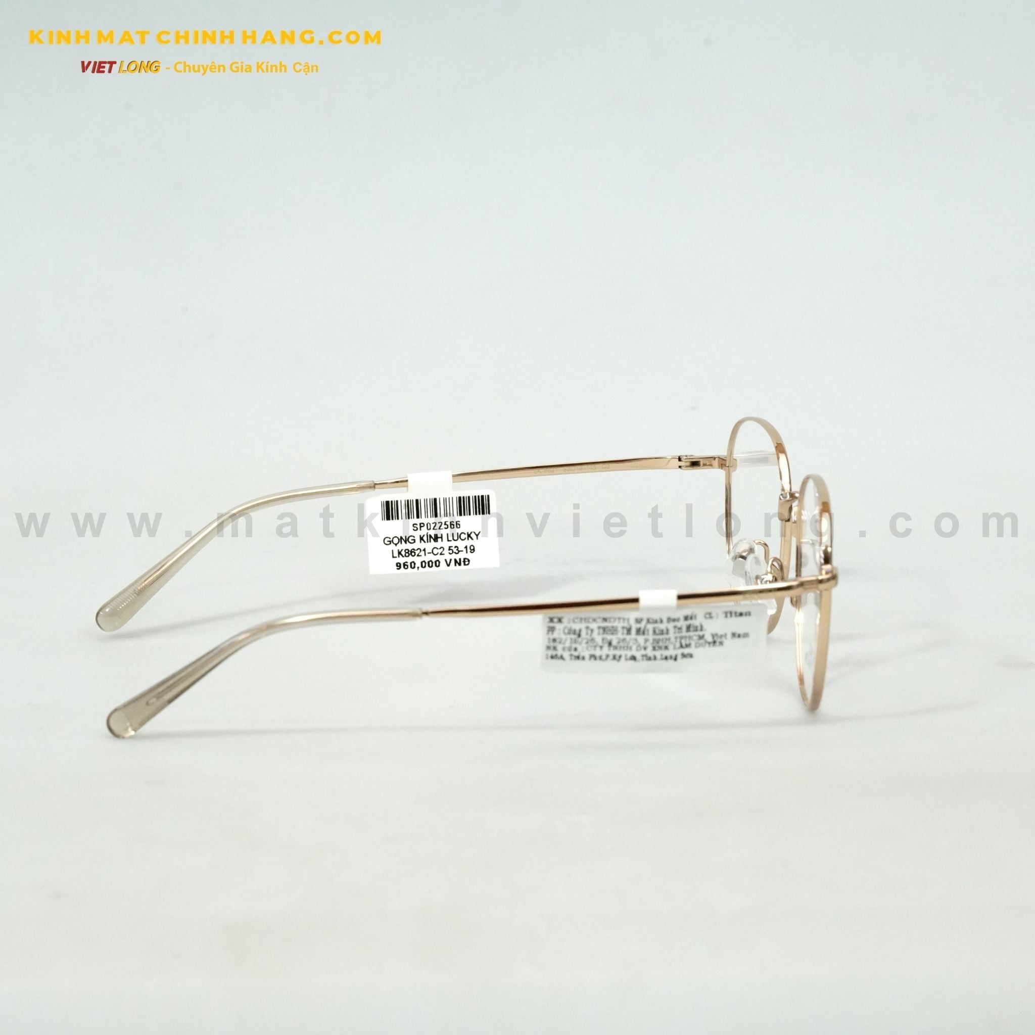 GỌNG KÍNH LUCKY LK8621-C2 53-19 