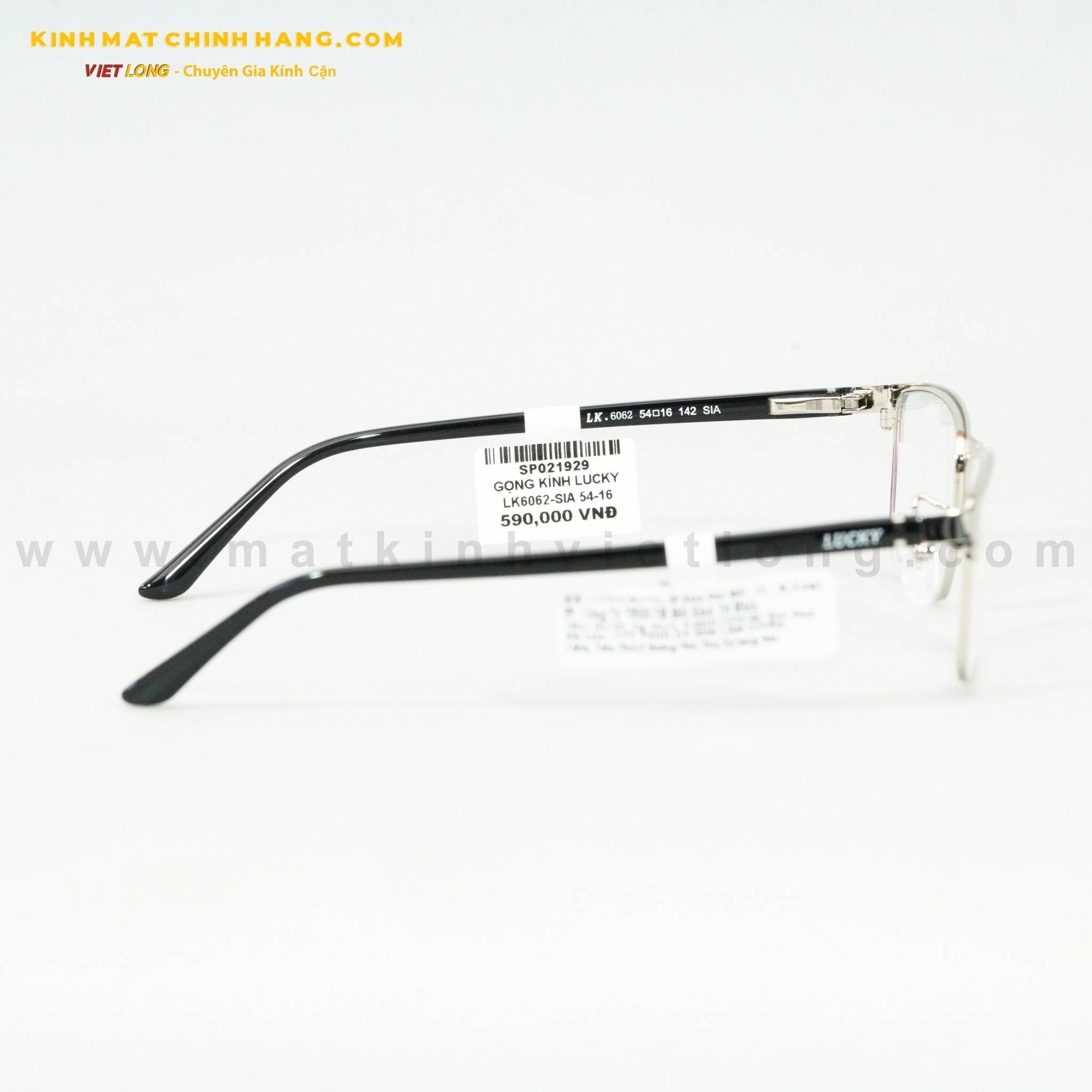  GỌNG KÍNH LUCKY LK6062-SIA 54-16 