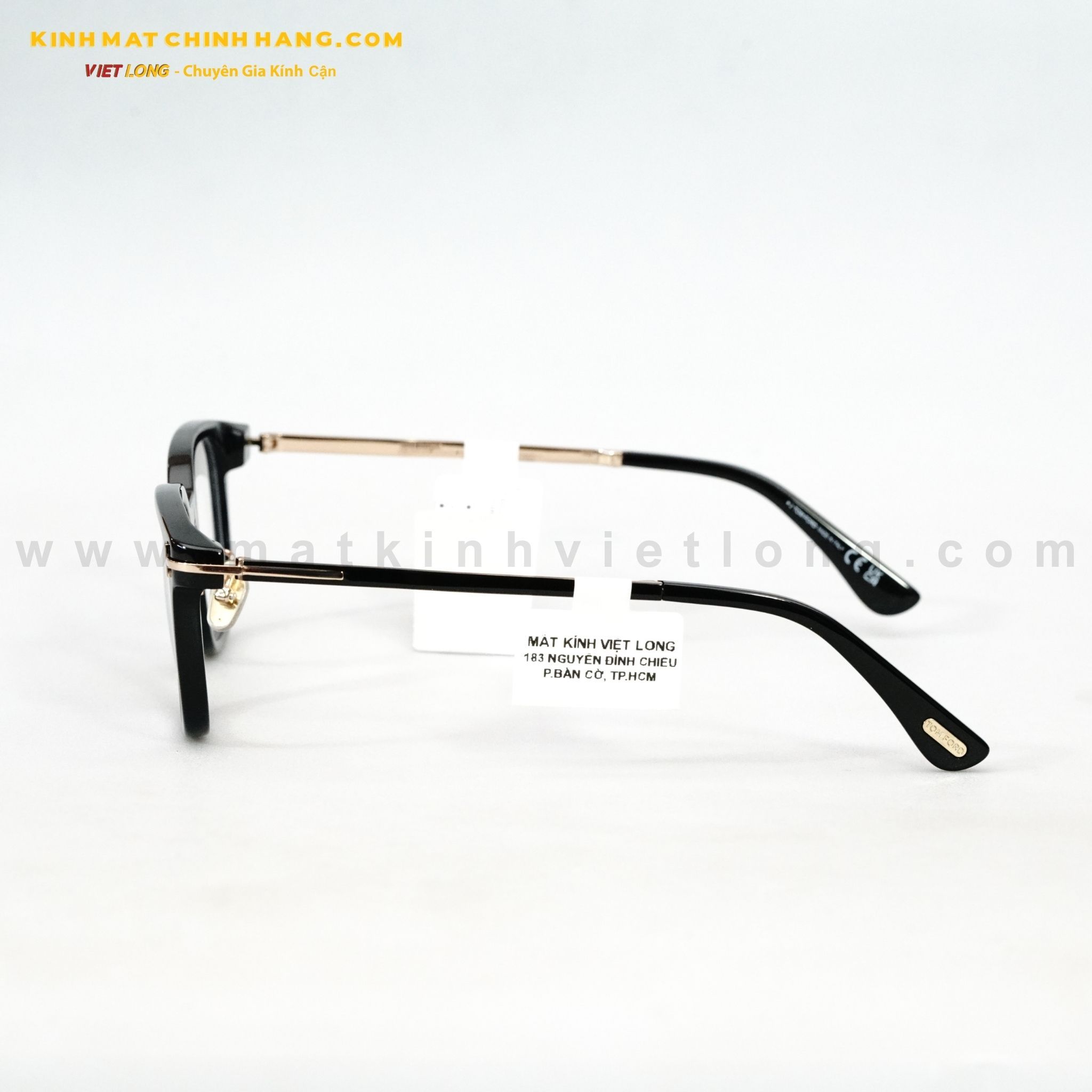  GỌNG KÍNH TOMFORD TF6022-D-B-001 52-22 