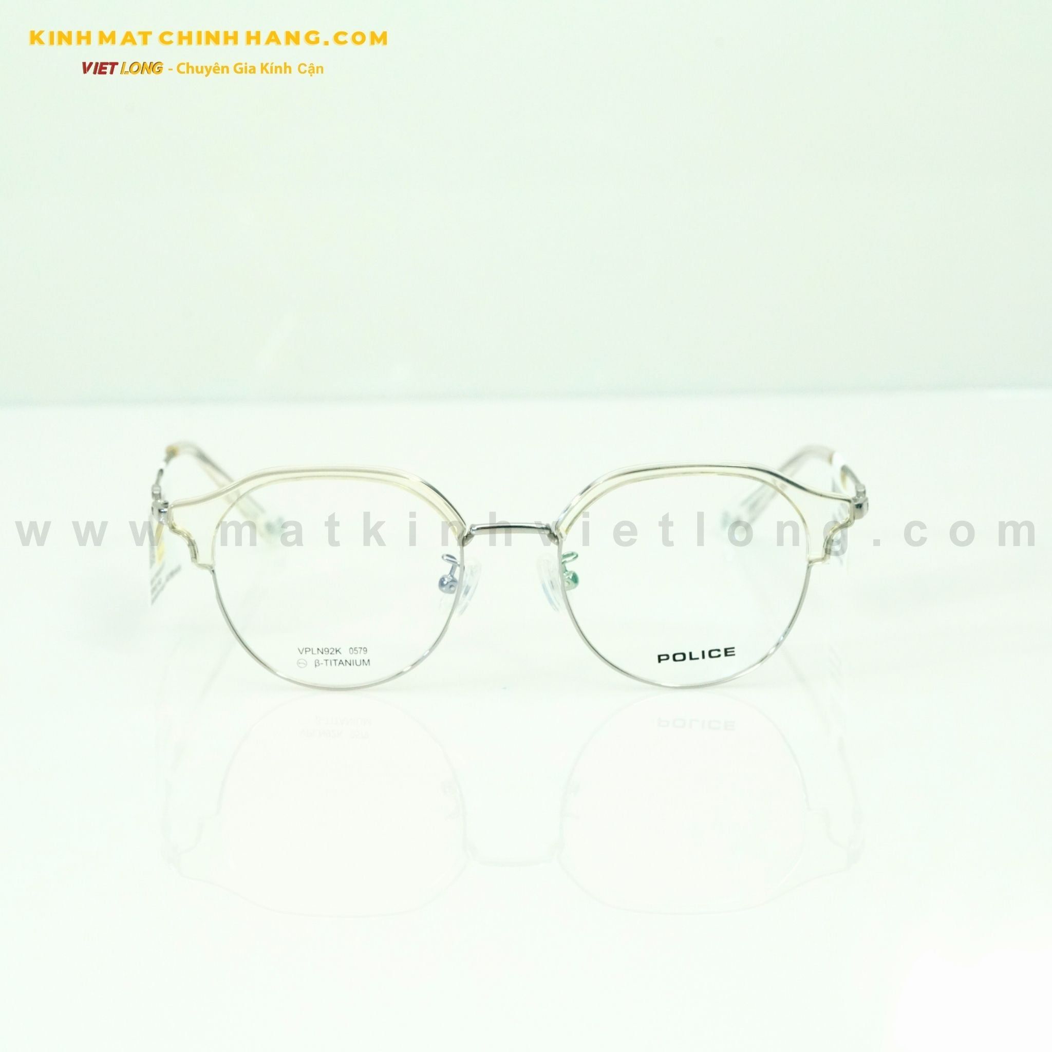  GỌNG KÍNH POLICE VPLN92K-0579 50-19 