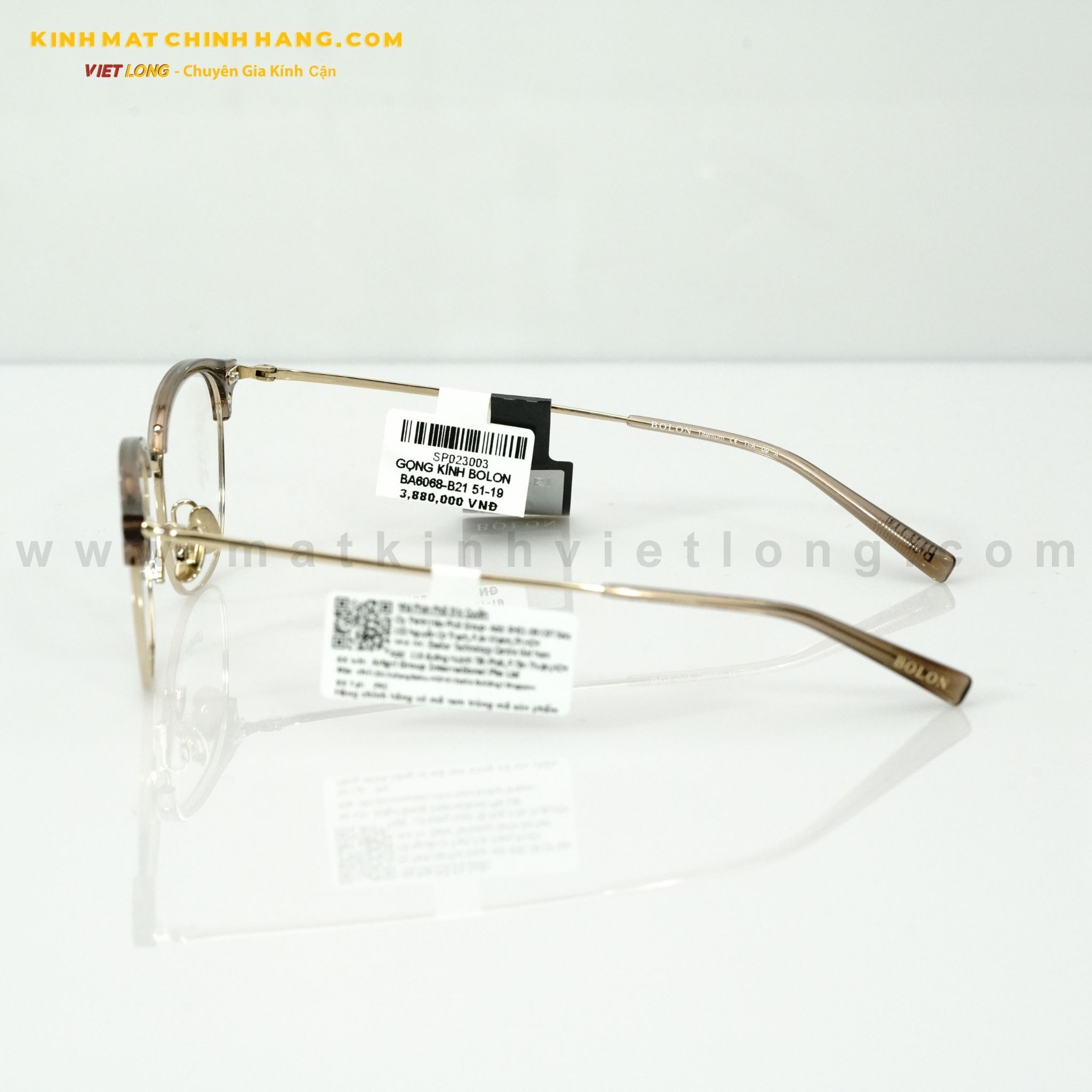  GỌNG KÍNH BOLON BA6068-B21 51-19 