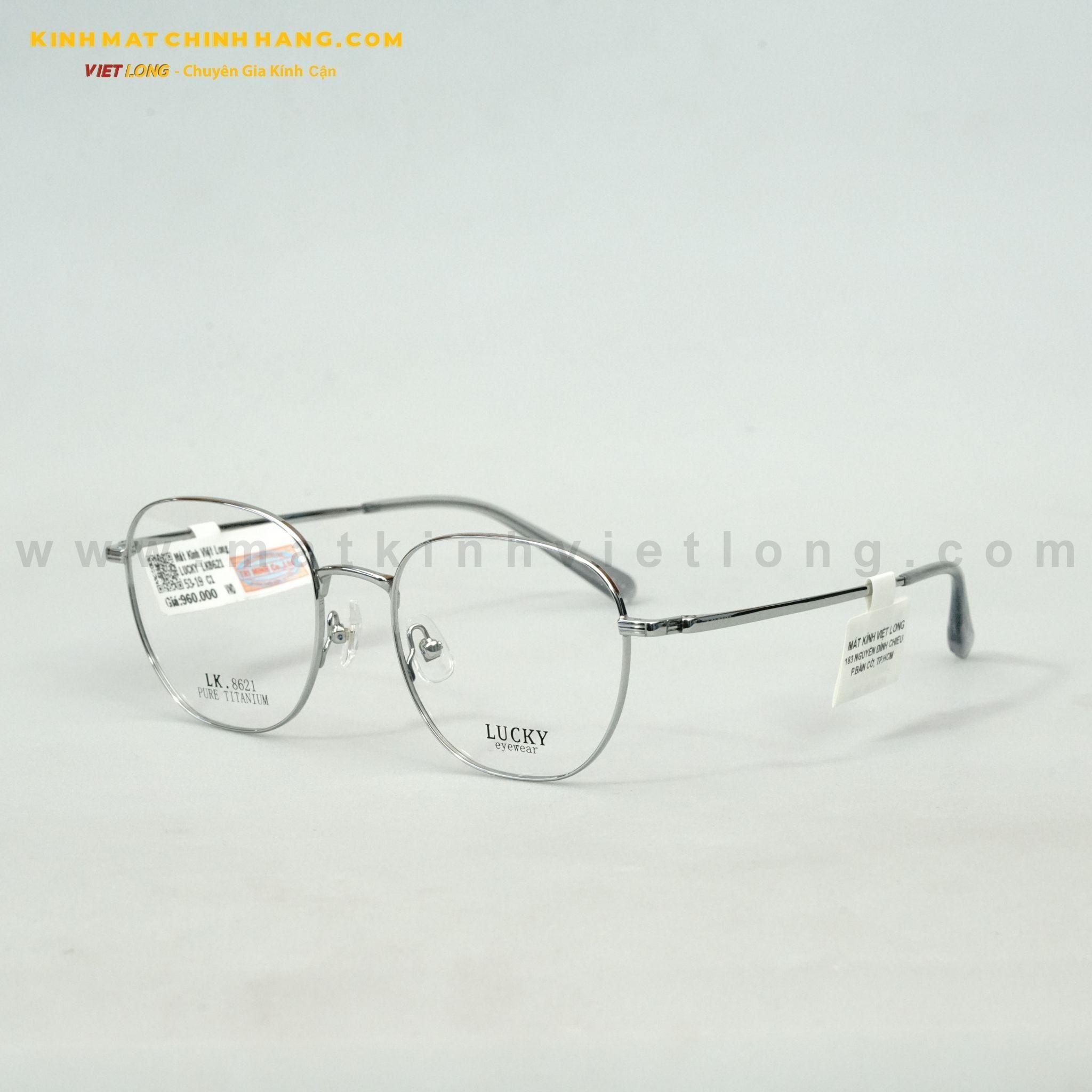  GỌNG KÍNH LUCKY LK8621-C1 53-19 