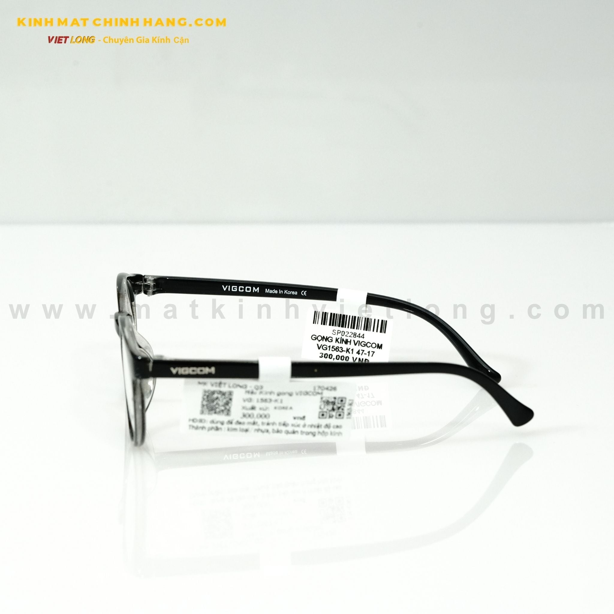  GỌNG KÍNH VIGCOM VG1563-K1 47-17 