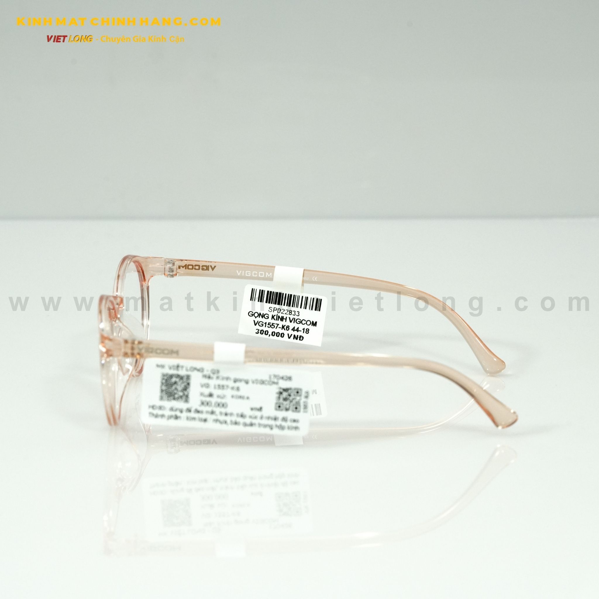  GỌNG KÍNH VIGCOM VG1557-K6 44-18 