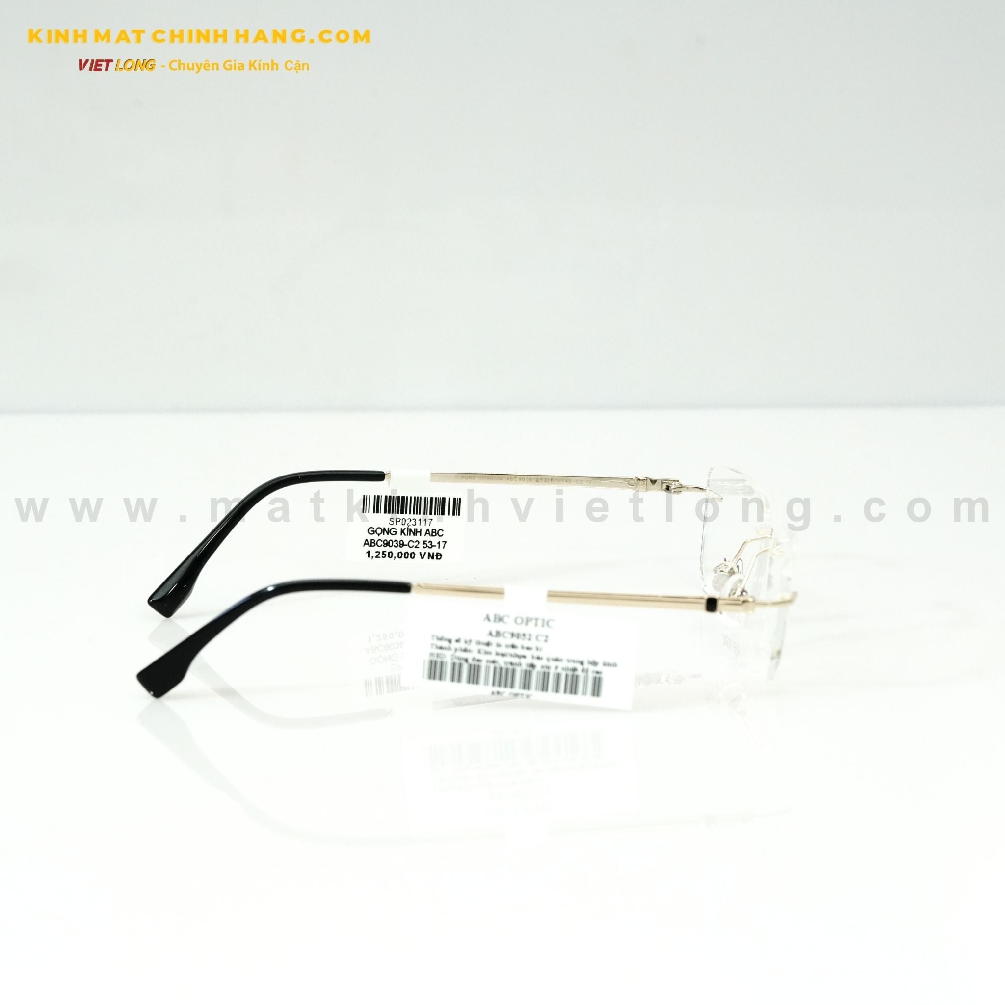  GỌNG KÍNH ABC ABC9039-C2 53-17 