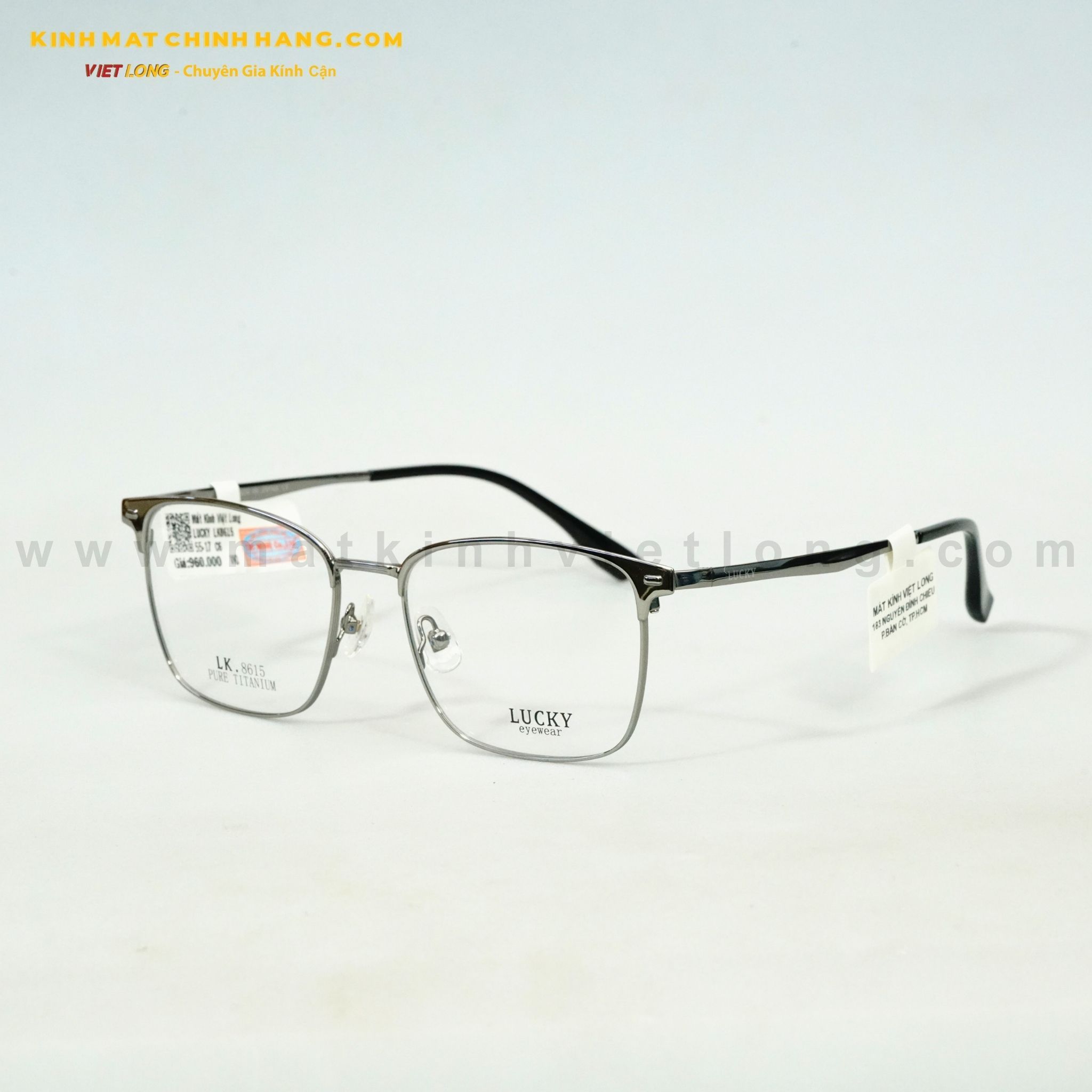  GỌNG KÍNH LUCKY LK8615-C6 55-17 