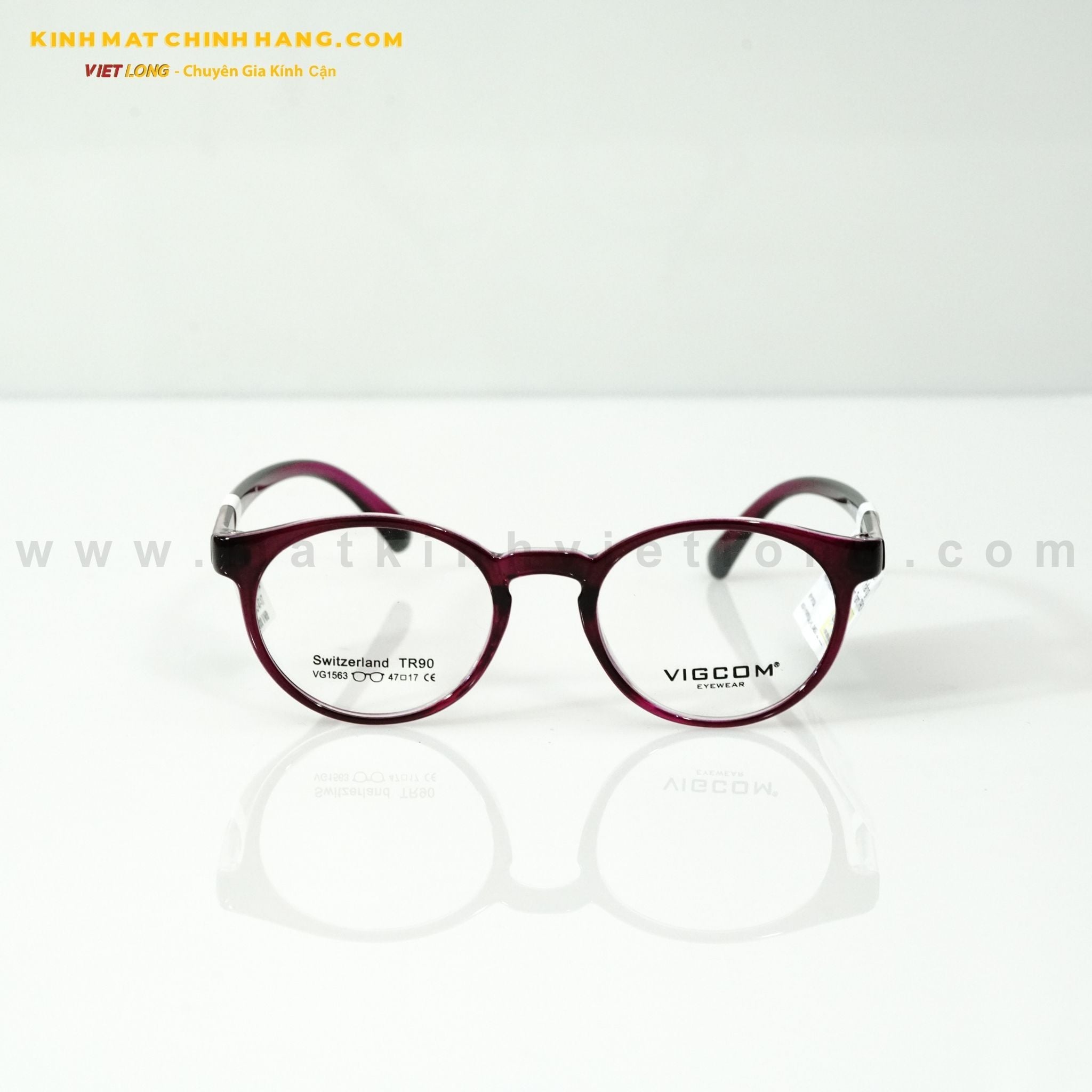  GỌNG KÍNH VIGCOM VG1563-K5 47-17 