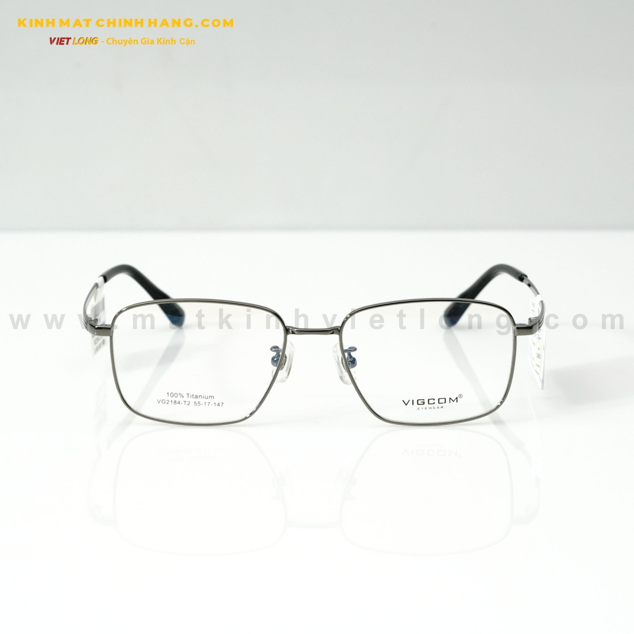  GỌNG KÍNH VIGCOM VG2184-T2 55-17 