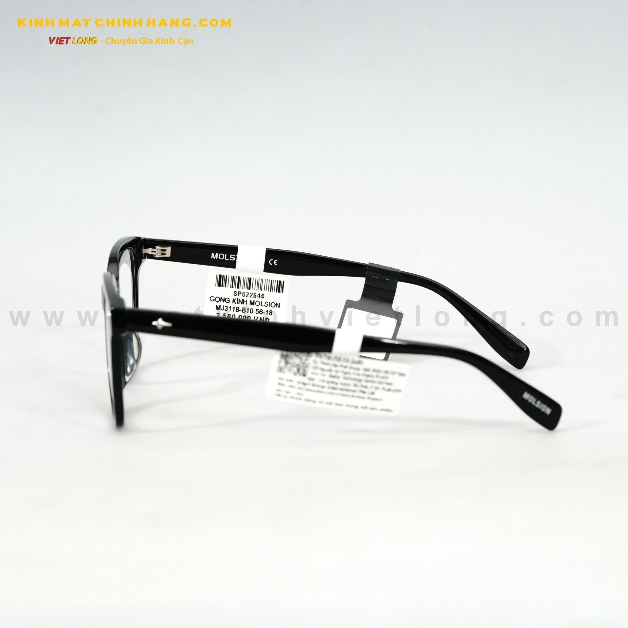  GỌNG KÍNH MOLSION MJ3118-B10 56-18 