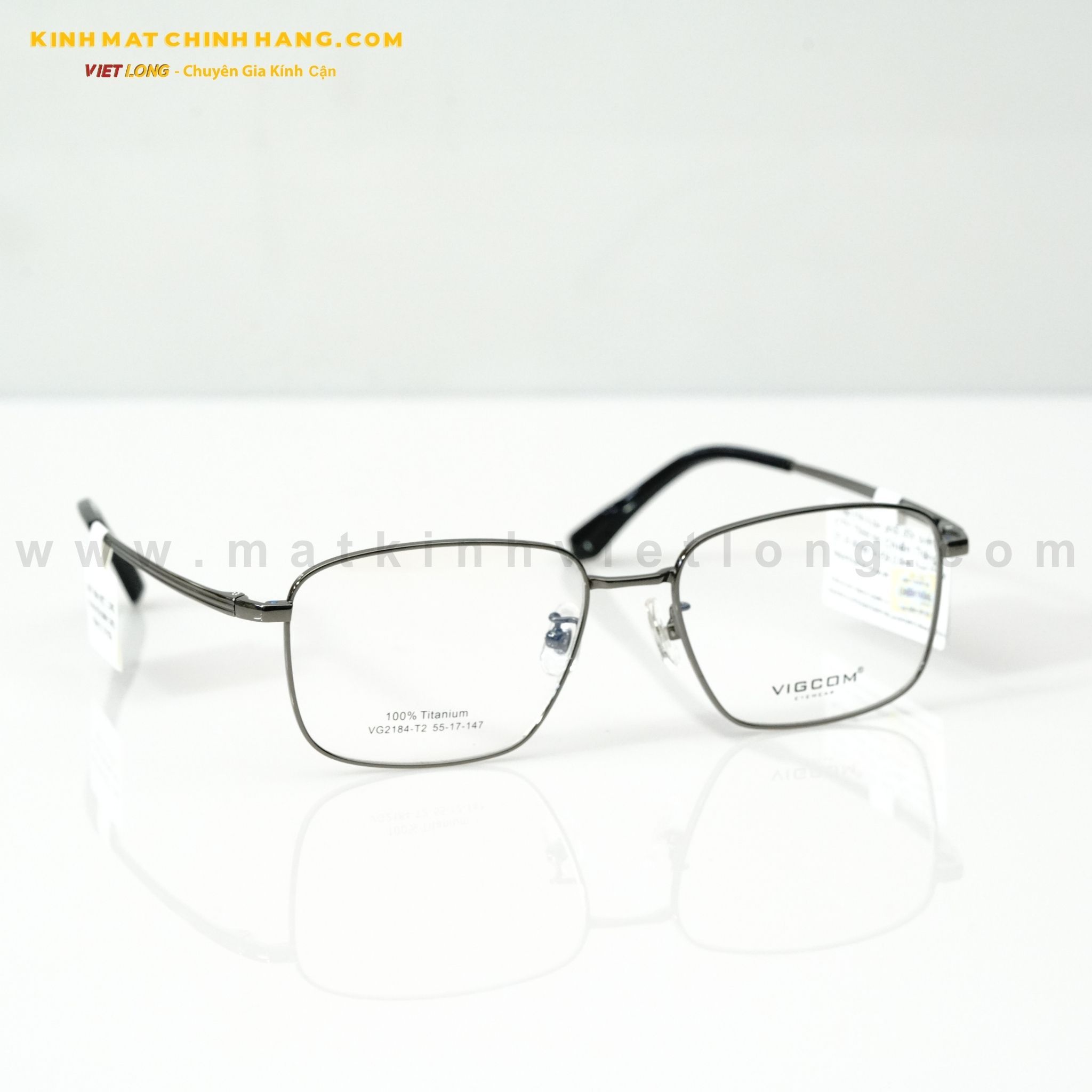  GỌNG KÍNH VIGCOM VG2184-T2 55-17 