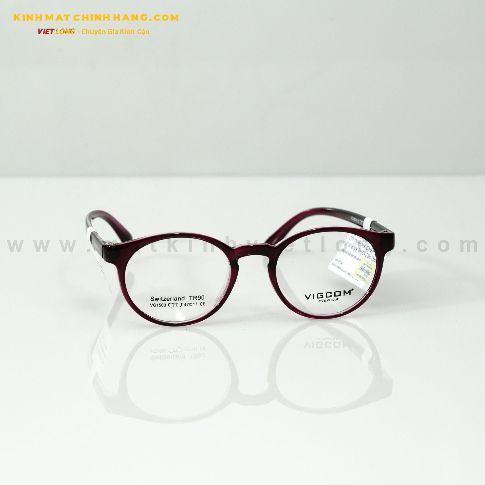  GỌNG KÍNH VIGCOM VG1563-K5 47-17 
