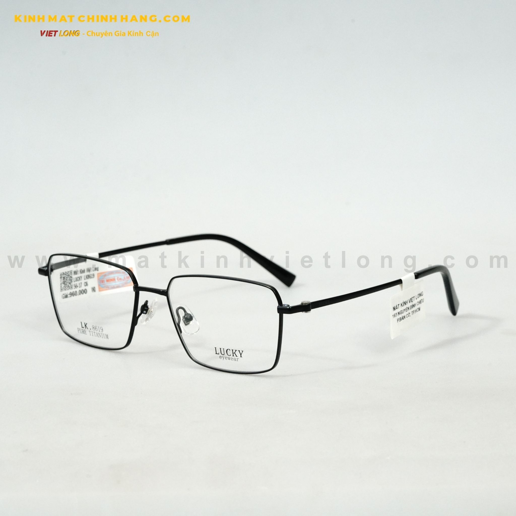  GỌNG KÍNH LUCKY LK8619-C6 56-17 