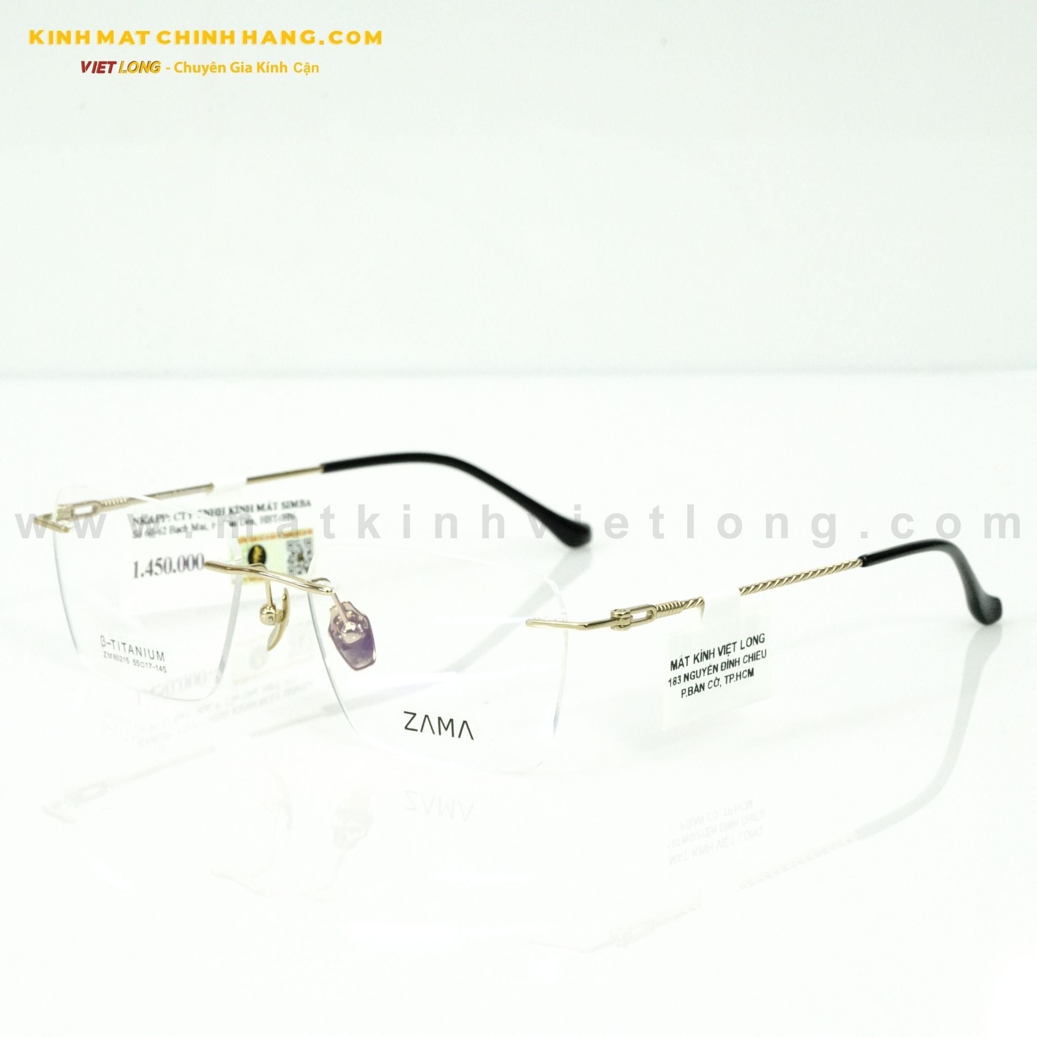  GỌNG KÍNH ZAMA 80215-C01 55-17 