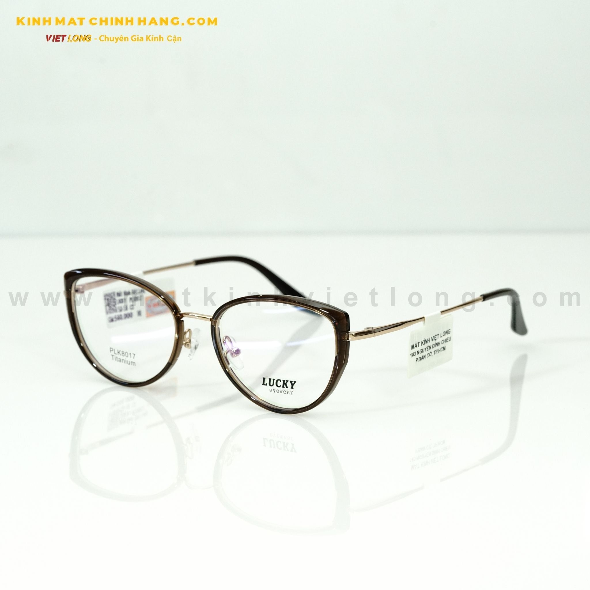  GỌNG KÍNH LUCKY PLK8017-C3 52-18 