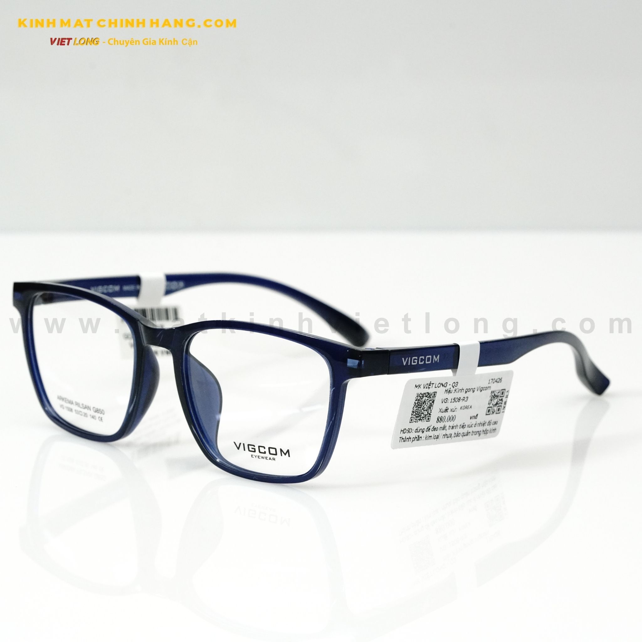  GỌNG KÍNH VIGCOM VG1508-R3 53-20 