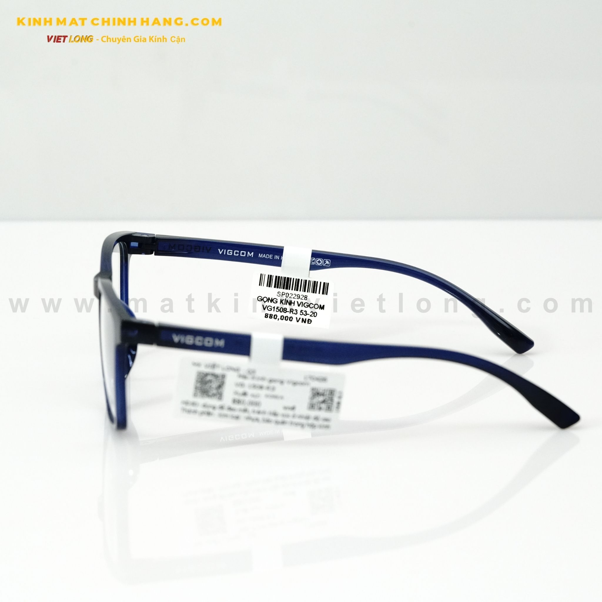  GỌNG KÍNH VIGCOM VG1508-R3 53-20 