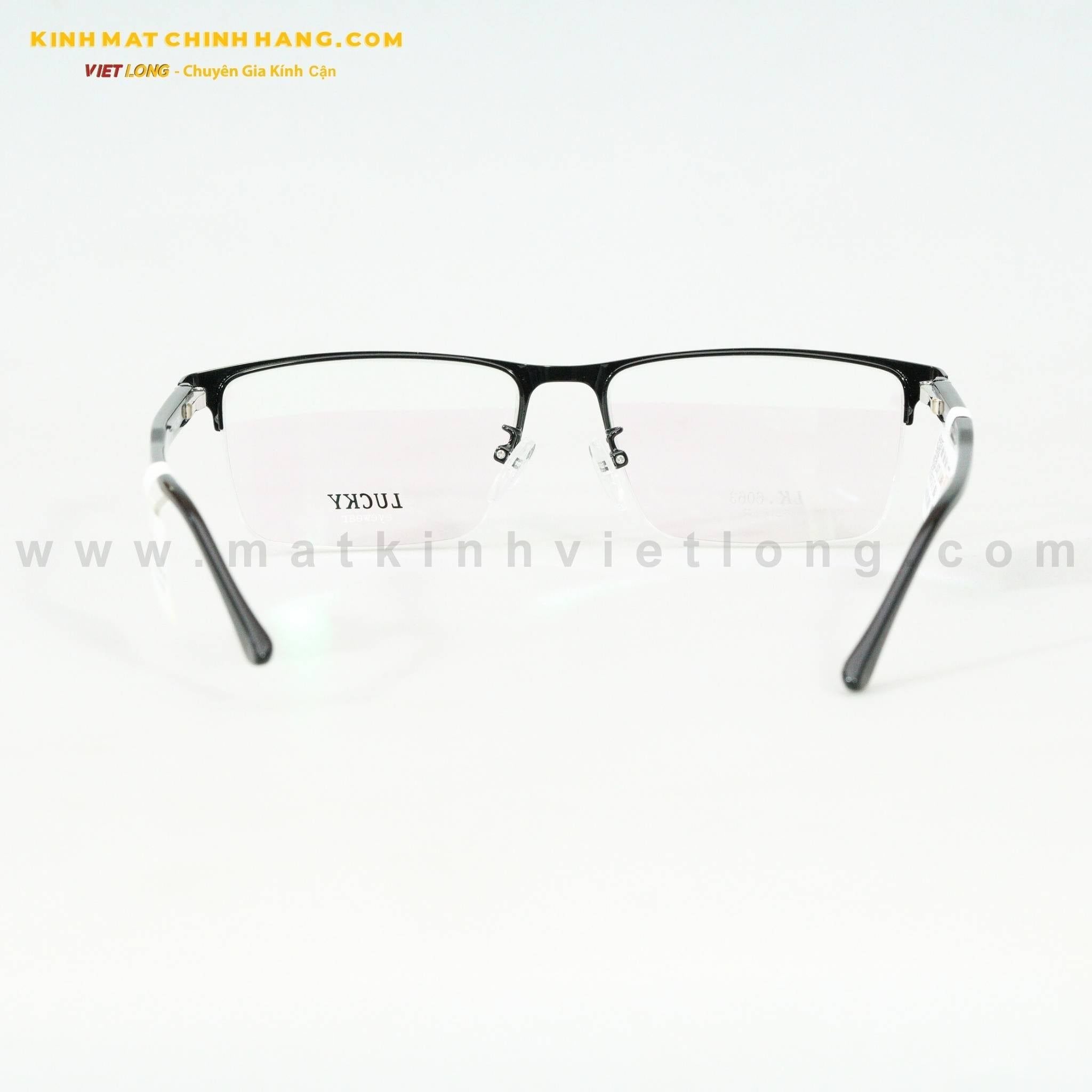  GỌNG KÍNH LUCKY LK6063-BKA 57-17 