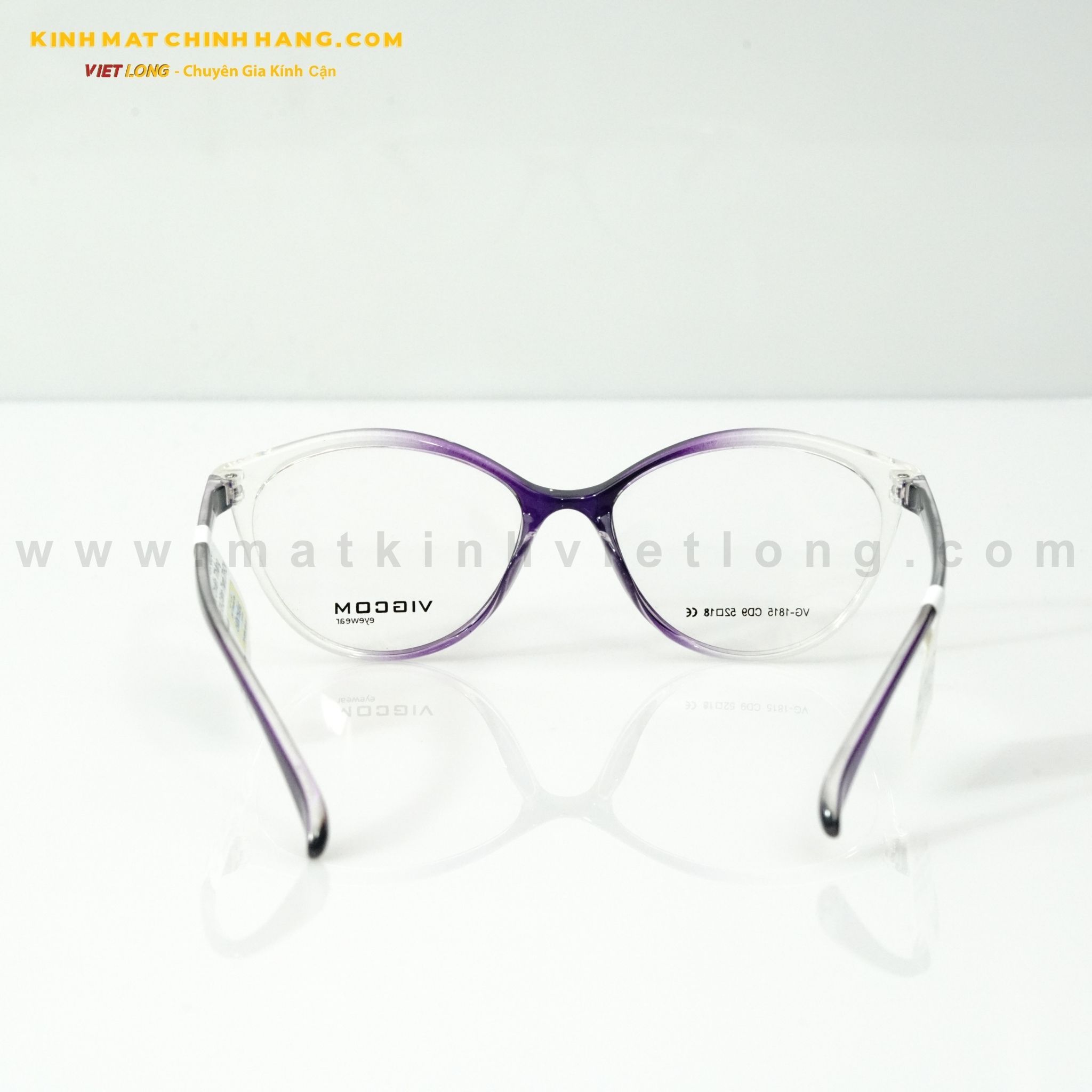  GỌNG KÍNH VIGCOM VG1815-CD9 52-18 