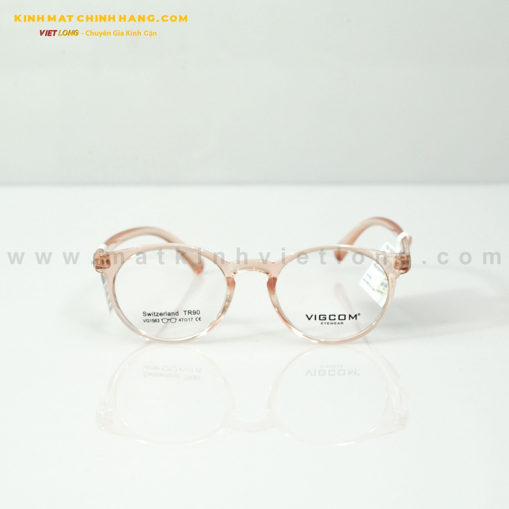  GỌNG KÍNH VIGCOM VG1563-K8 47-17 