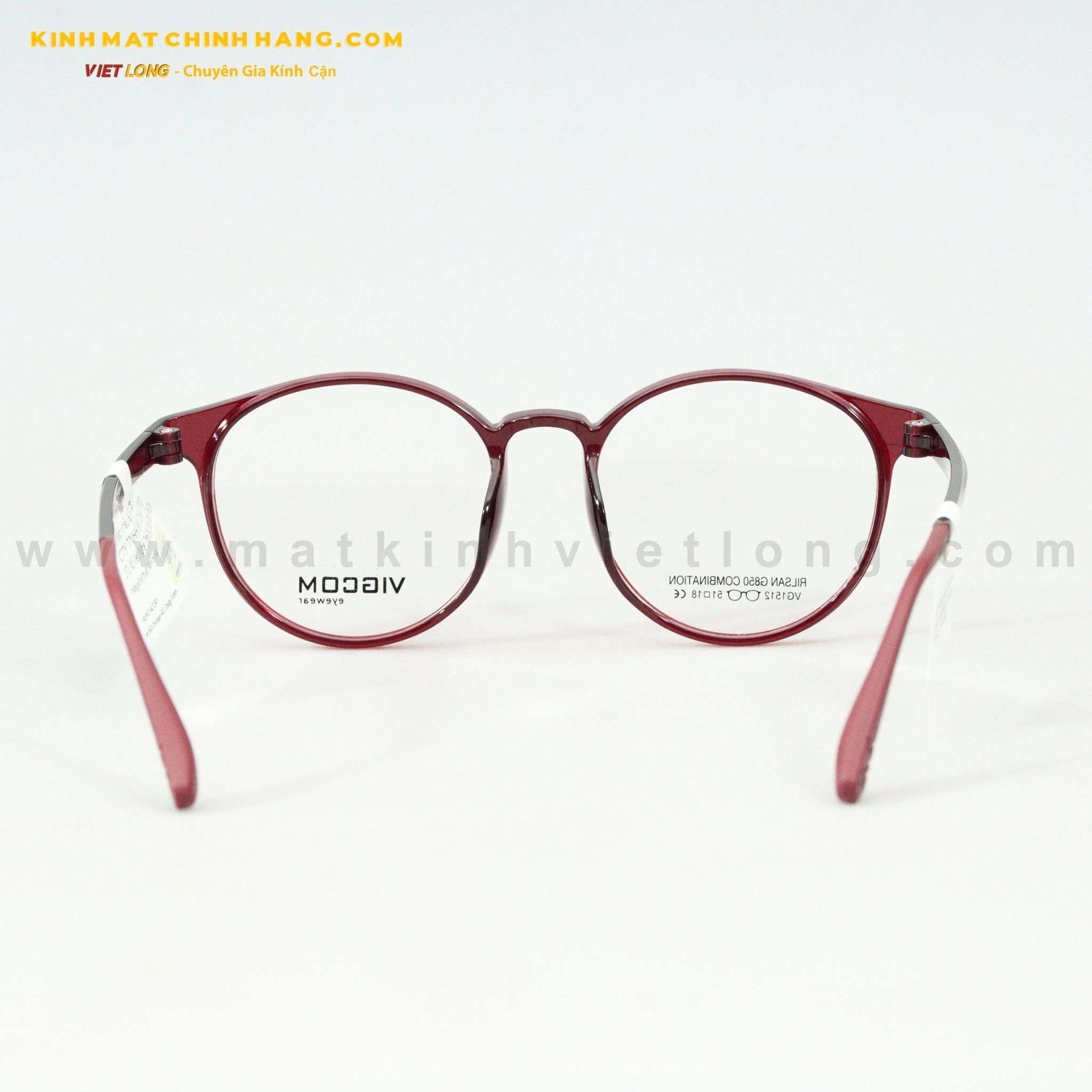  GỌNG KÍNH VIGCOM VG1512-R6 51-18 