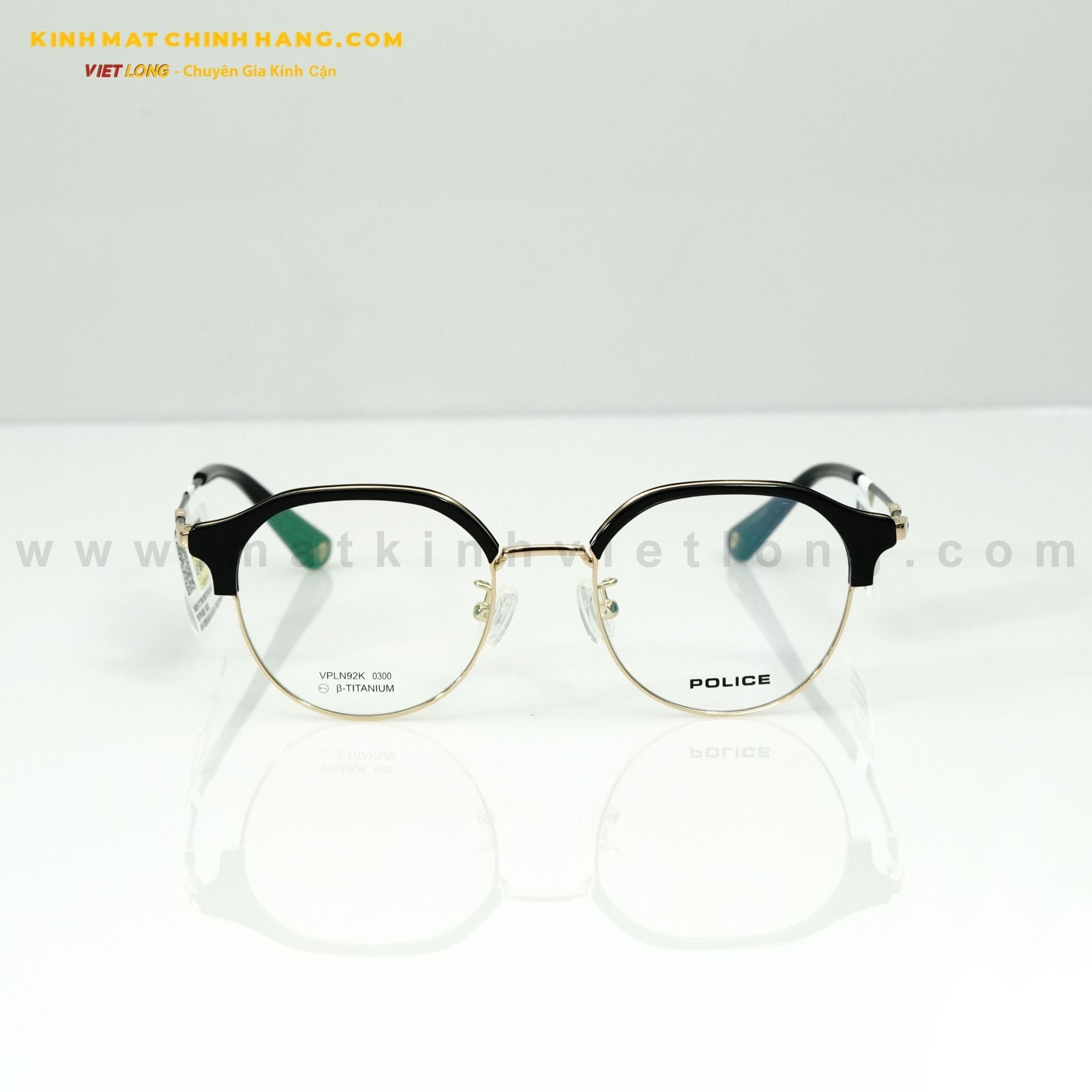  GỌNG KÍNH POLICE VPLN92K-0300 50-19 