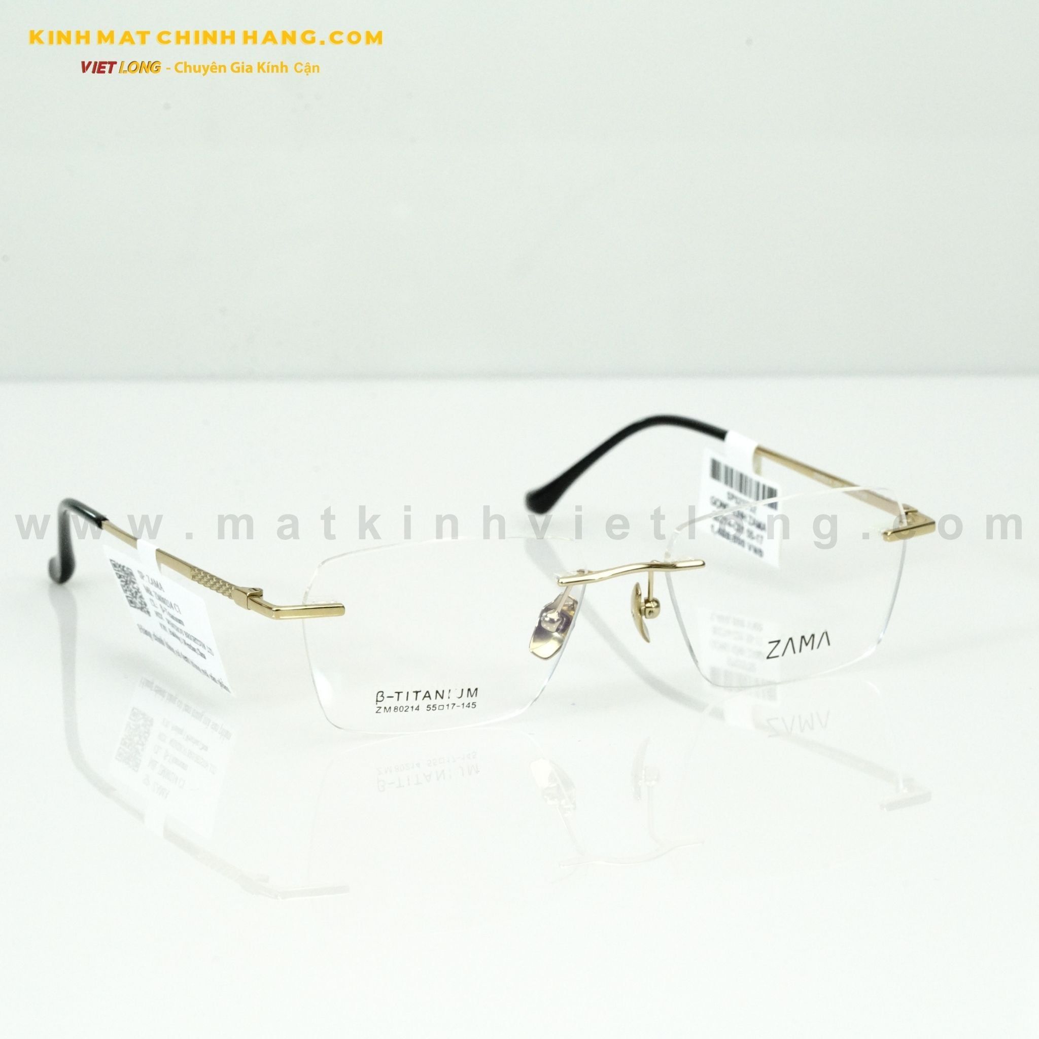  GỌNG KÍNH ZAMA 80214-C01 55-17 